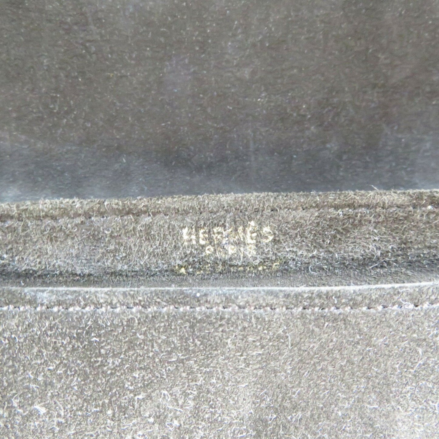 Hermes 1974 ?D Stamped Dobris Brown Clutch Bag 0160Hermes