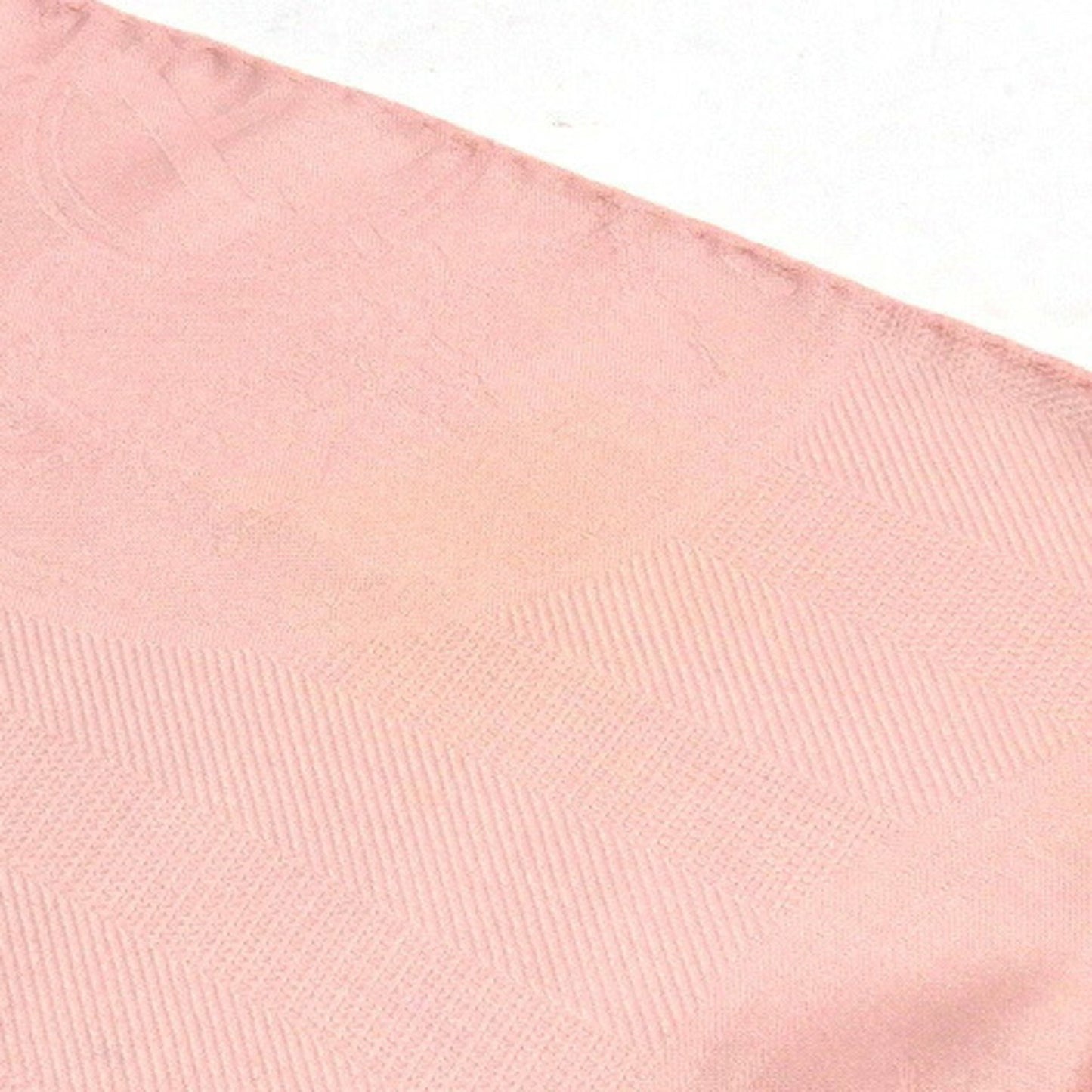 Hermes New Libris Large Stole Scarf Shawl Light Pink