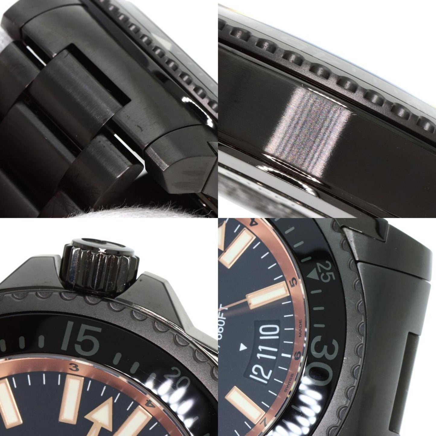 Gucci Ya136.2 Dive Watch Stainless Steel Ss