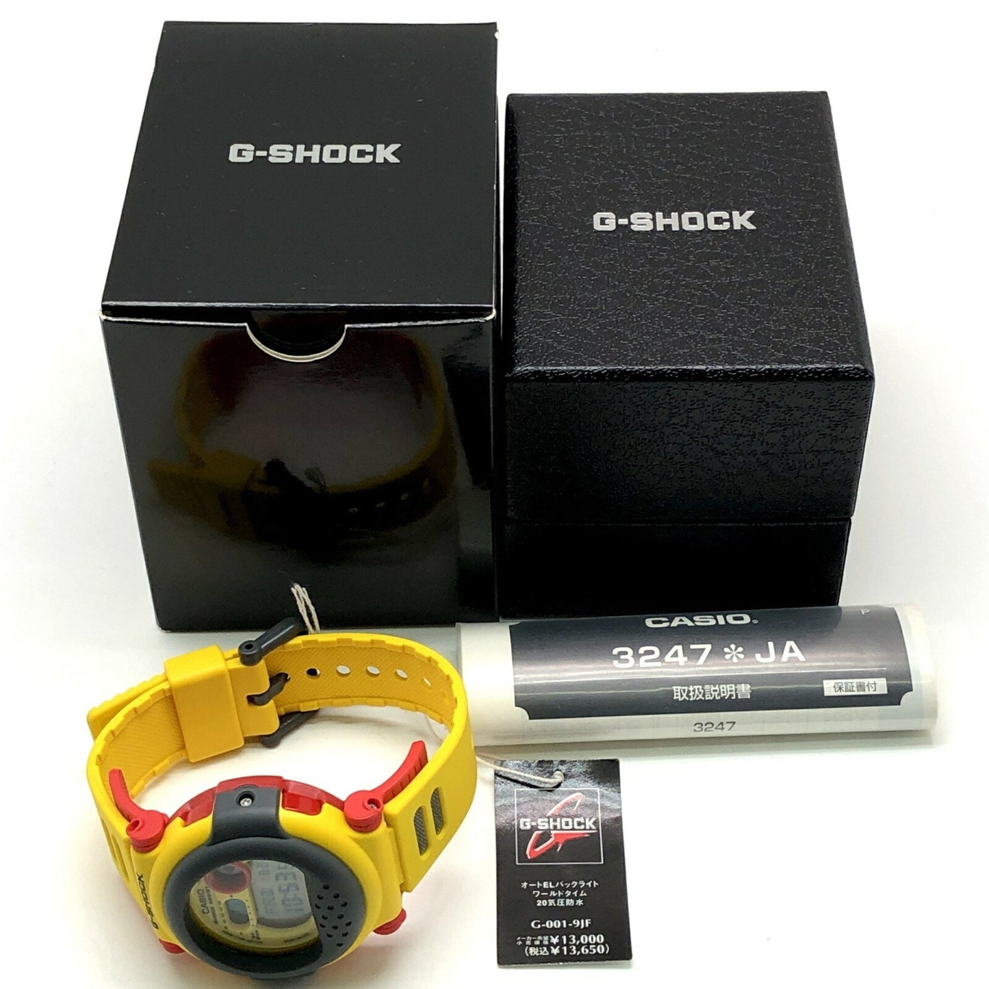 G-Shock Casio G-001-9 Jason Capsule Tough Nexax Yellow/Gray Watch