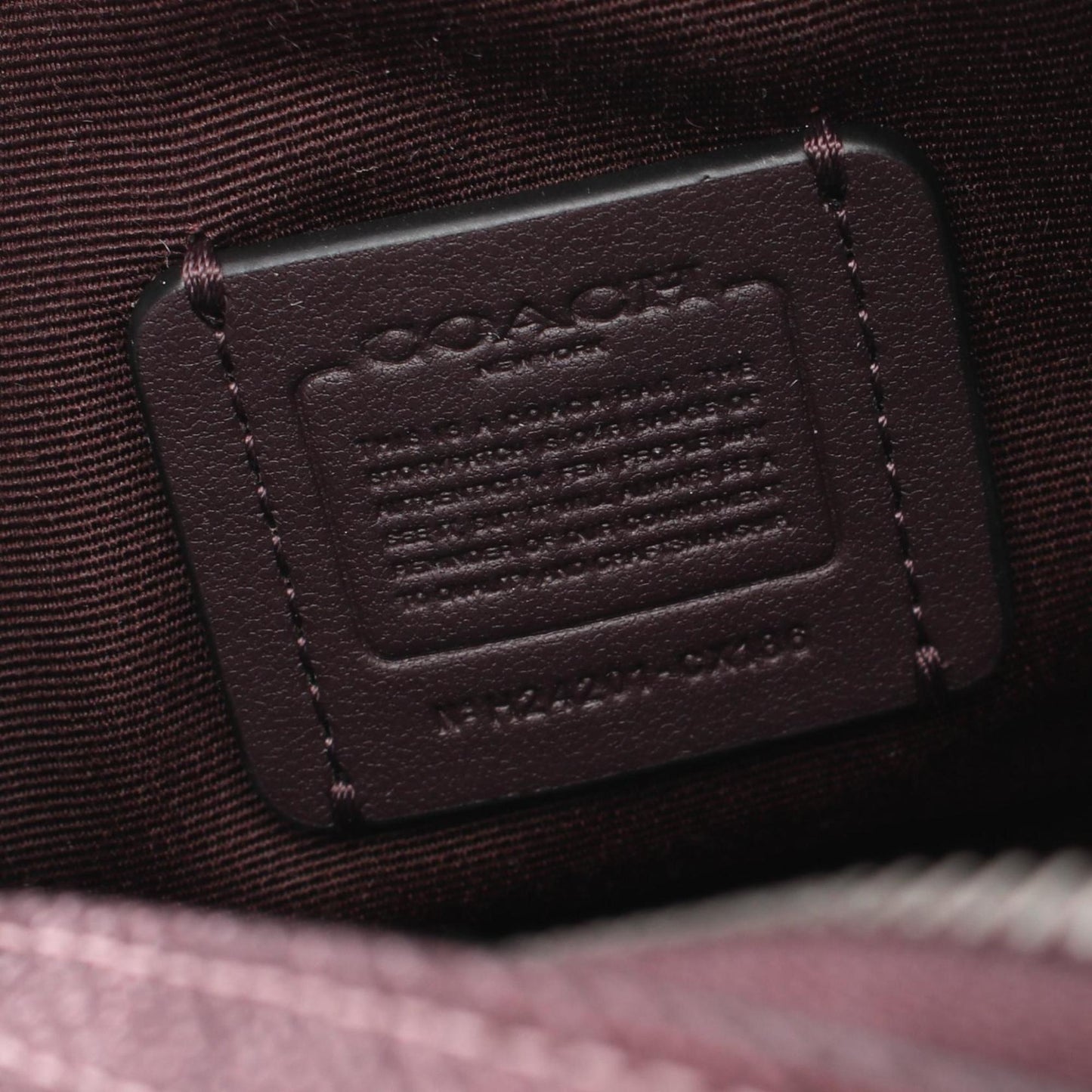 Coach Coach Signature Rowan Handbag Bag Coated Canvas Leather