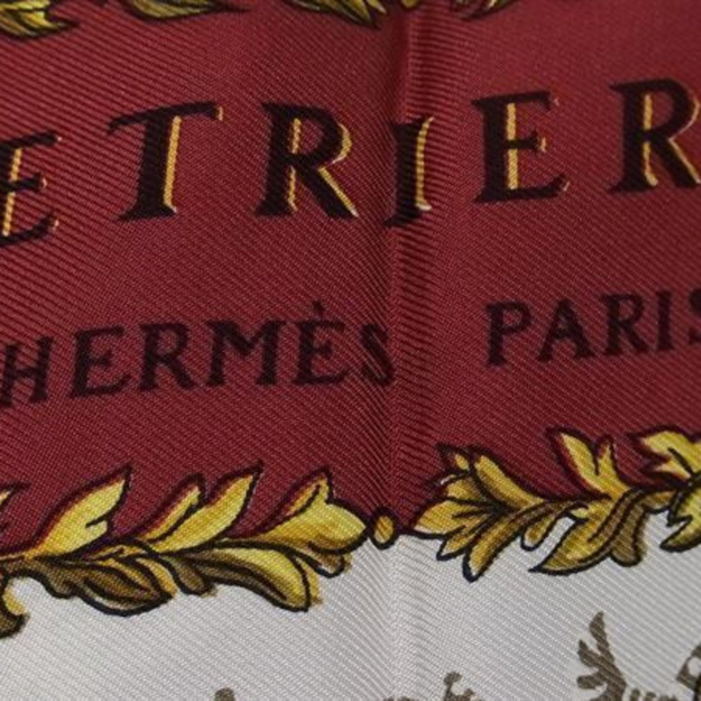 Hermes Carr 90 Etriers Armor Scarf