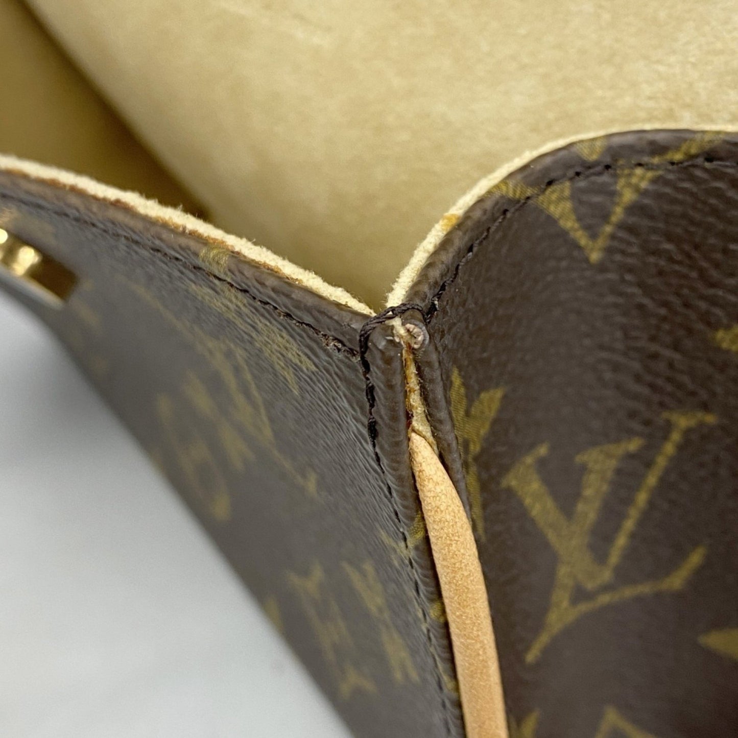 Louis Vuitton Monogram Pochette Florentine Waist Bag M51855 Brown
