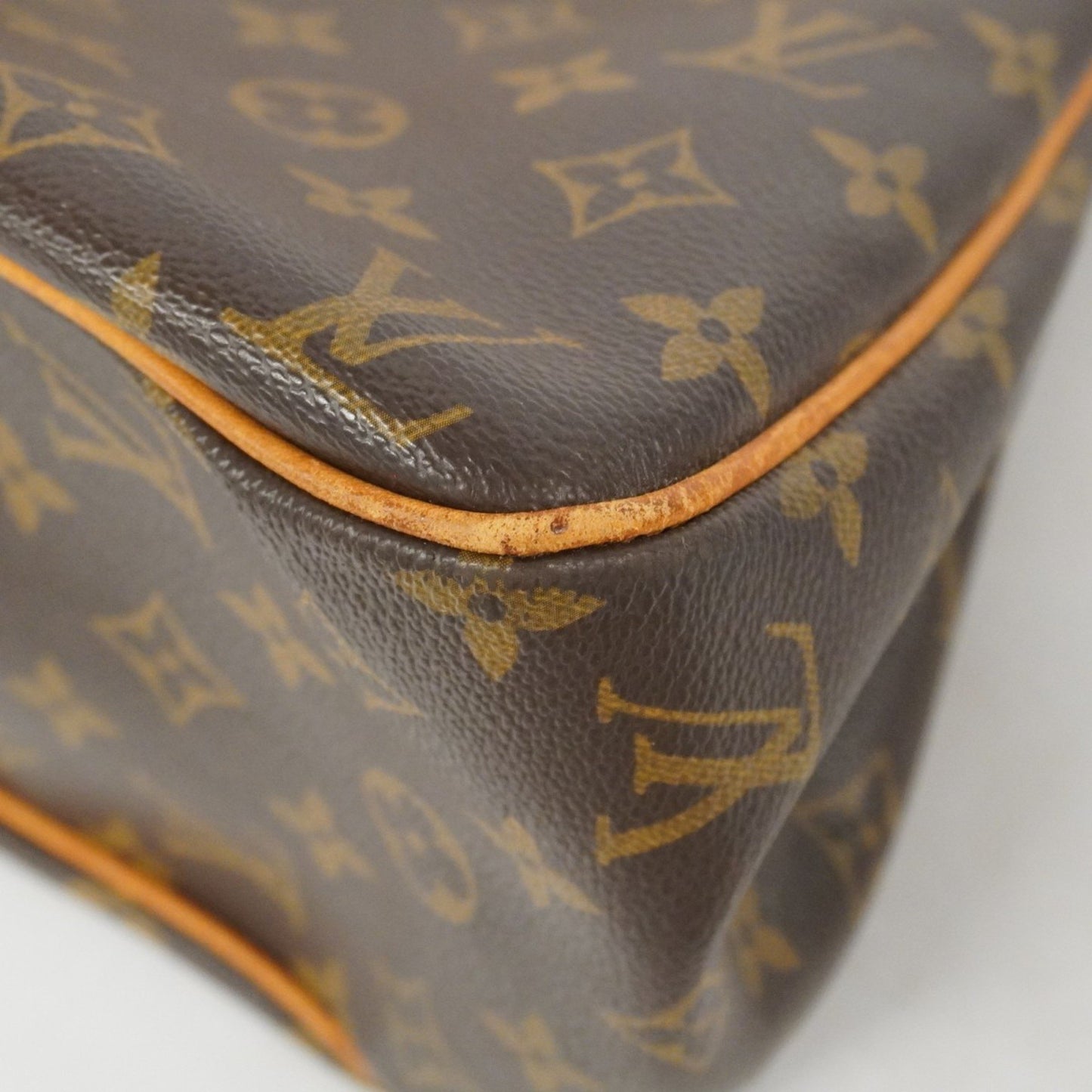 Louis Vuitton Monogram Batignolles Horizontal Tote Bag M51154 Brown