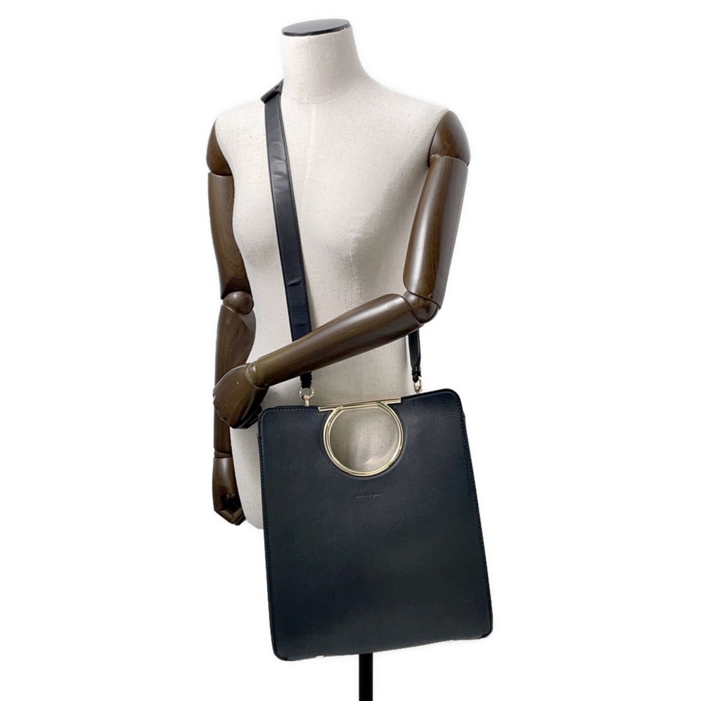Salvatore Ferragamo Leather Handbag