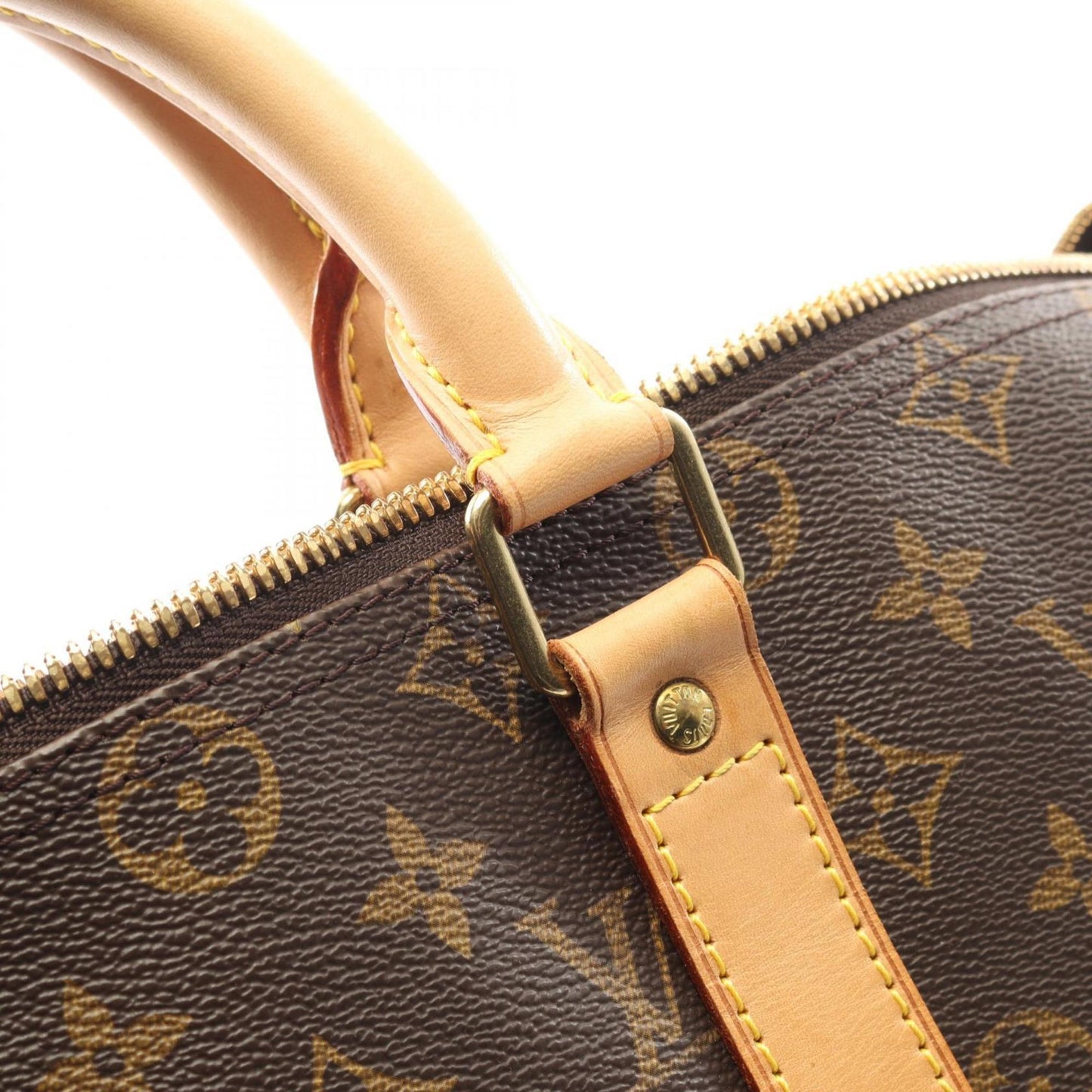 Leather - Louis Vuitton Boston Bag Coated Canvas