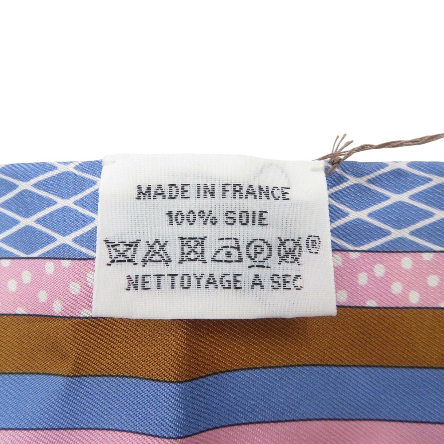 Unused Hermes Twilly Grand Theatre Nouveau Silk Scarf Muffler 1134Hermes