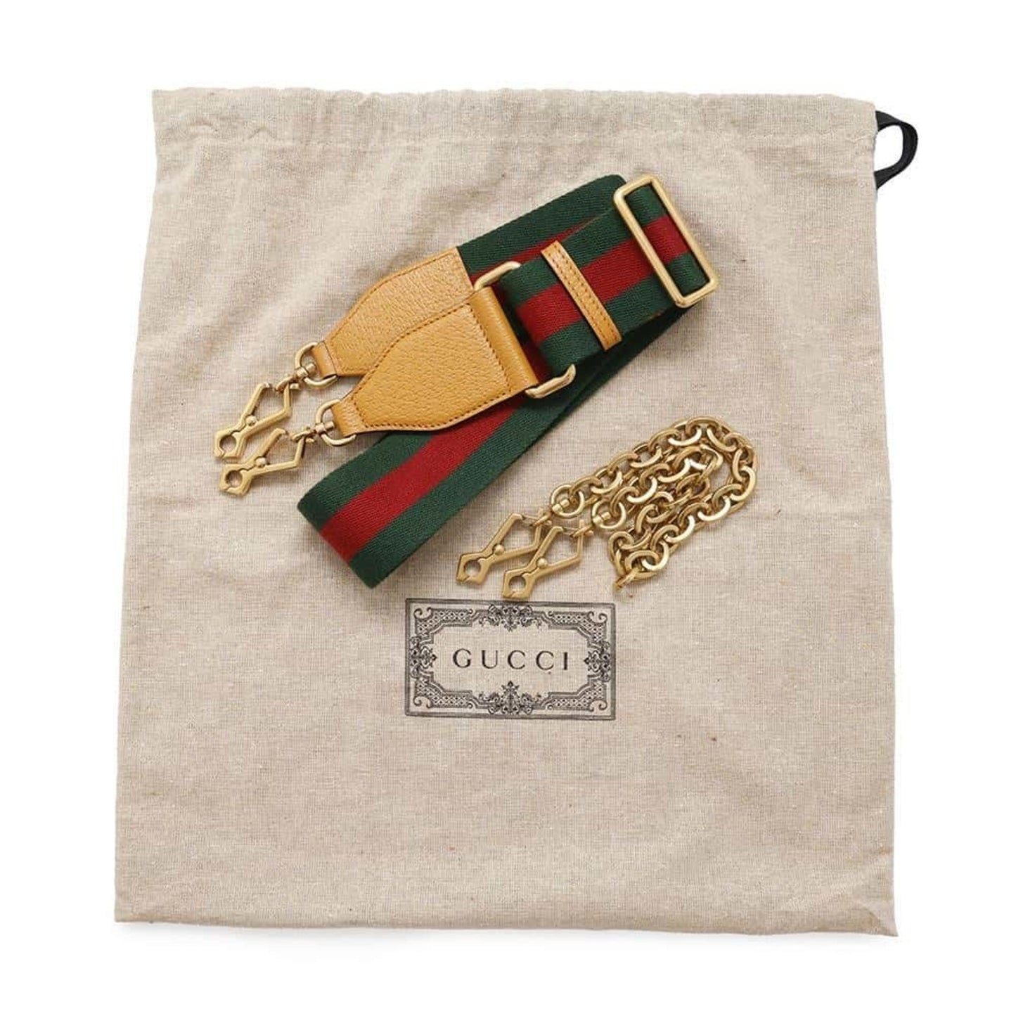 Gucci Shoulder Bag Horsebit Raffia Leather 677286 Gucci 2Way