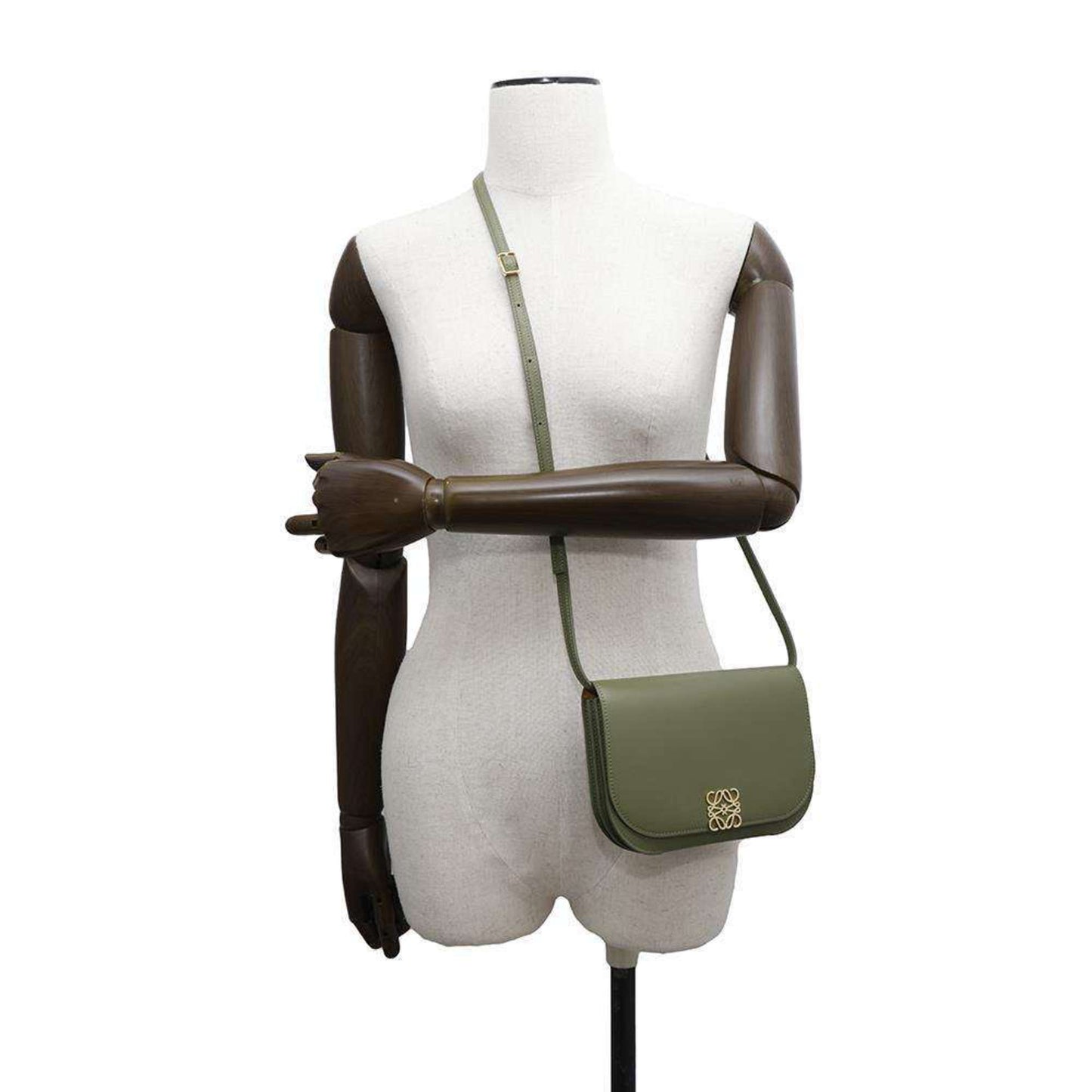 Loewe Shoulder Bag Goya Accordion A896O44X01 2Way Clutch