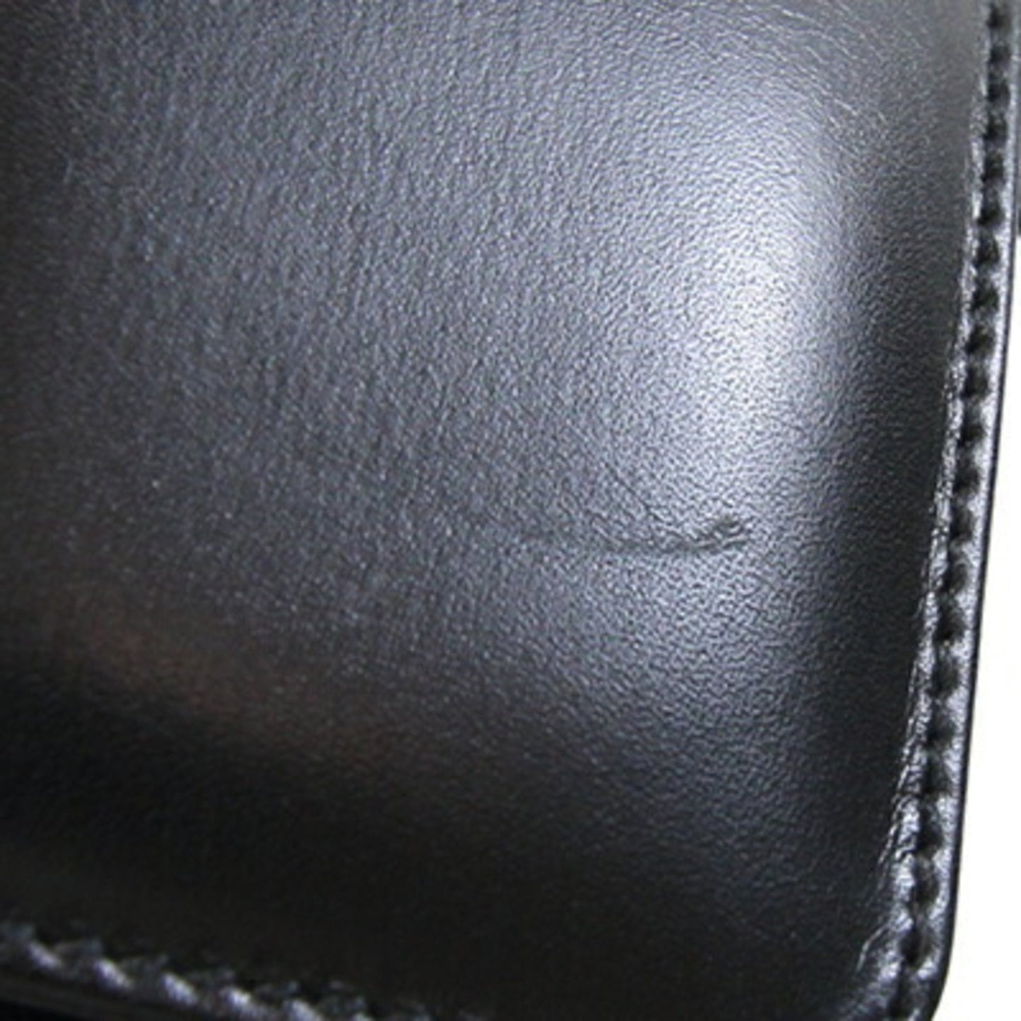 Salvatore Ferragamo Gancini Shoulder Bag 2147 97 Black Leather Pochette
