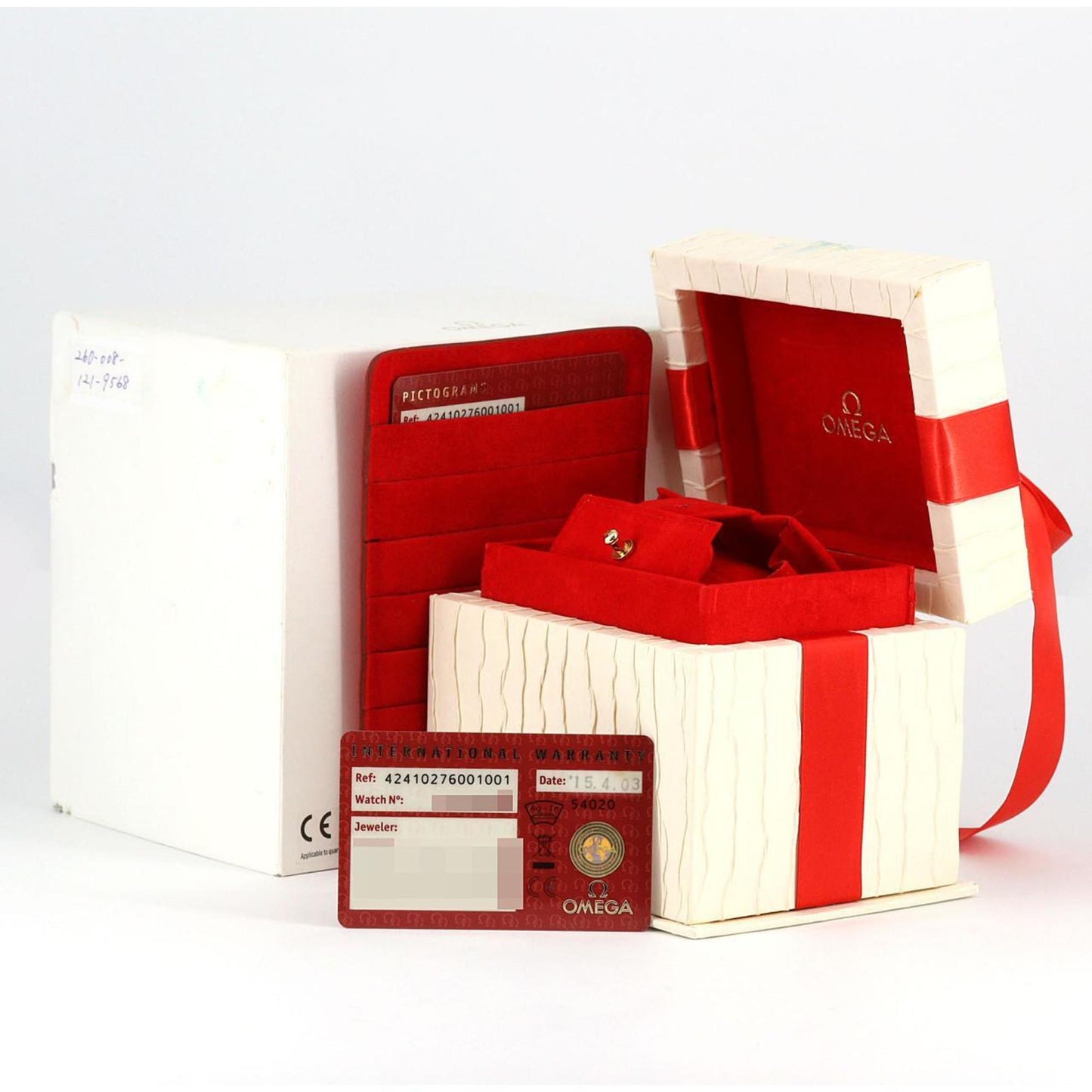 Omega De Ville Prestige 424.10.27.60.01.001 Stainless Steel Quartz Watch