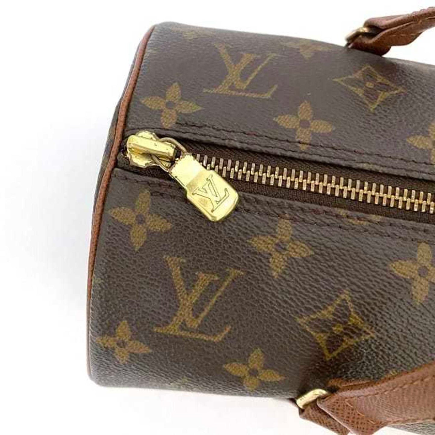 Louis Vuitton Handbag Papillon 30 Brown Monogram M51365 Boston Bag Canvas Leather No1929 Louis
