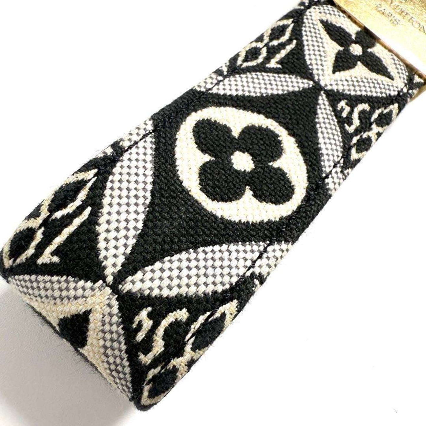 Louis Vuitton Key Holder Ring Portocle Dragonne 1854