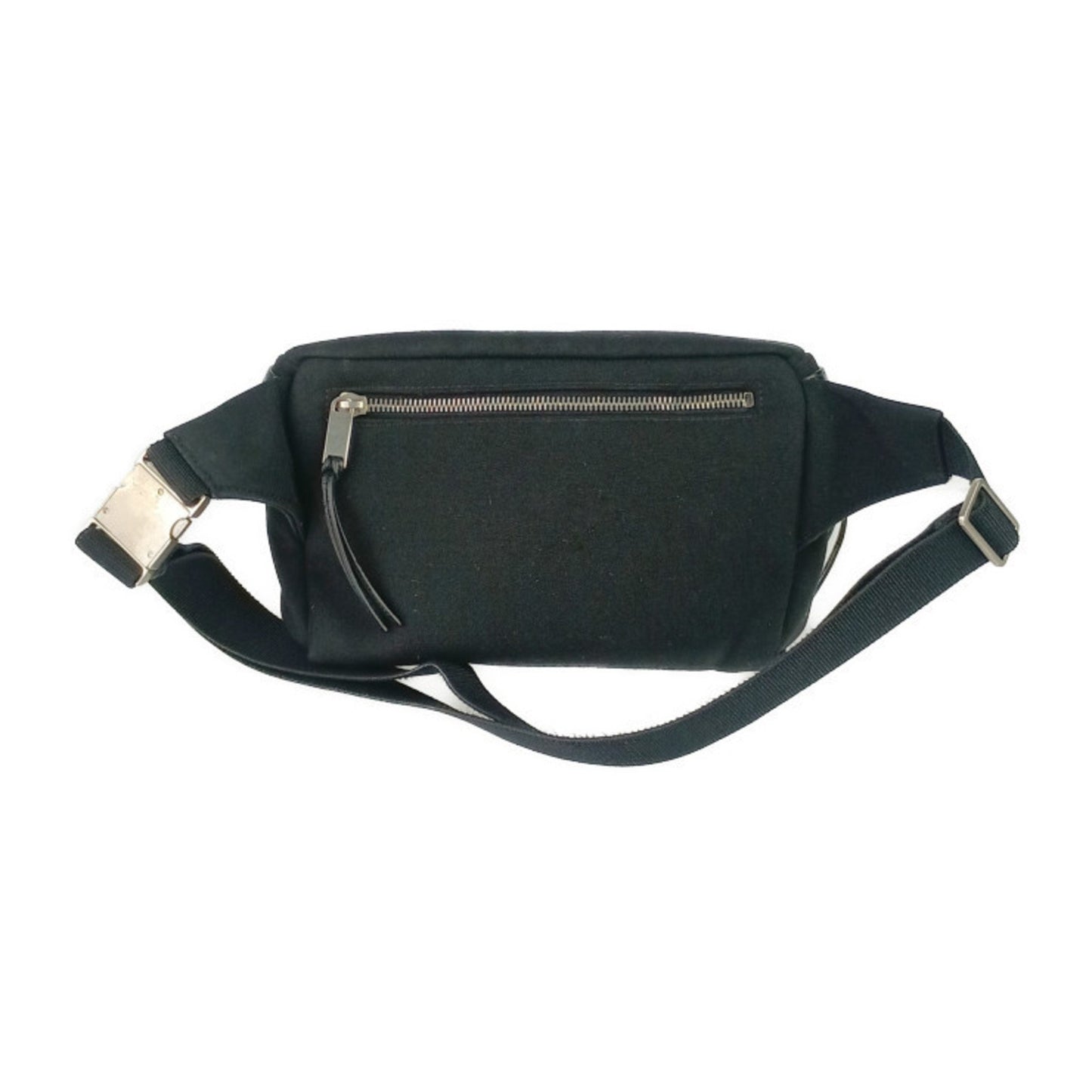 Yves Saint Laurent Saint Laurent Paris Saint Laurent Paris Waist Bag City Belt 505973 Black Canvas