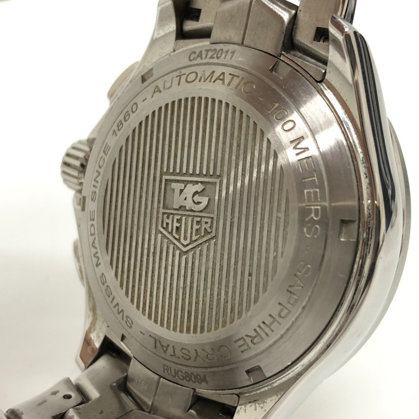 Tag Heuer Cat2011 Link Caliber 16 Chronograph Automatic Watch Stainless Steel