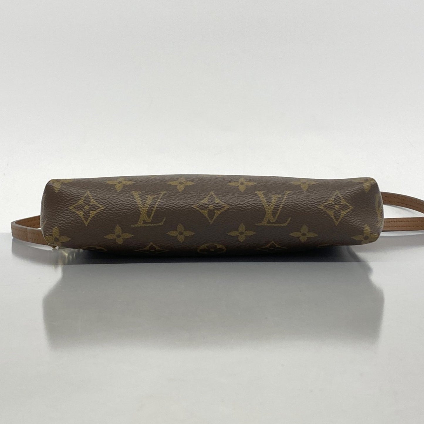Louis Vuitton Monogram Pallas Clutch Shoulder Bag M41639 Brown
