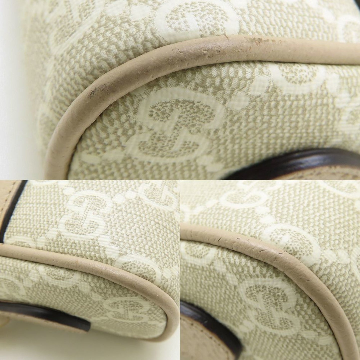 Gucci Ophidia 517350 Shoulder Bag In Gg Supreme Canvas And Leather