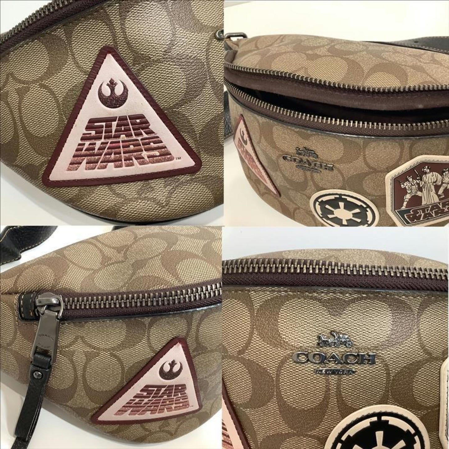 Coach Star Wars Collaboration Patchwork Signature Body Bag F88013 Ja-22959