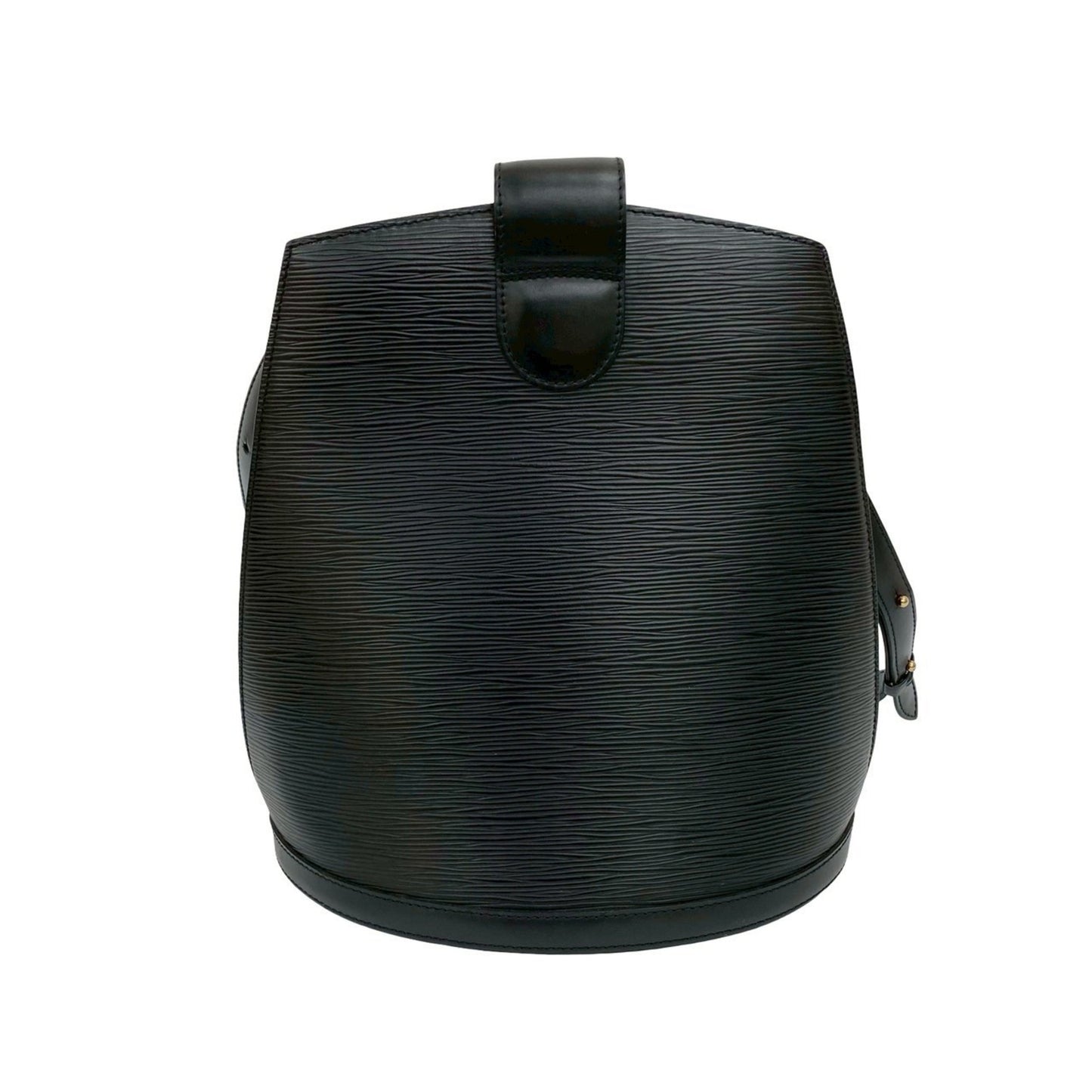Louis Vuitton Cluny Epi Leather Turnlock Shoulder Bag In Noir