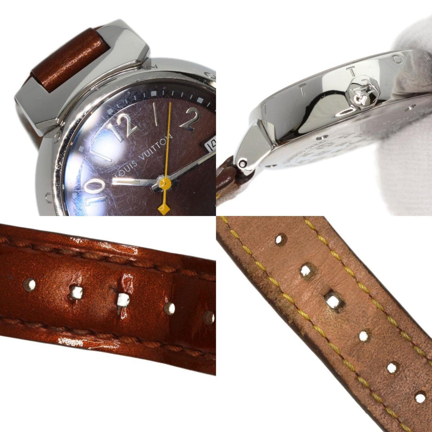 Louis Vuitton Q1211 Tambour Watch Stainless Steel