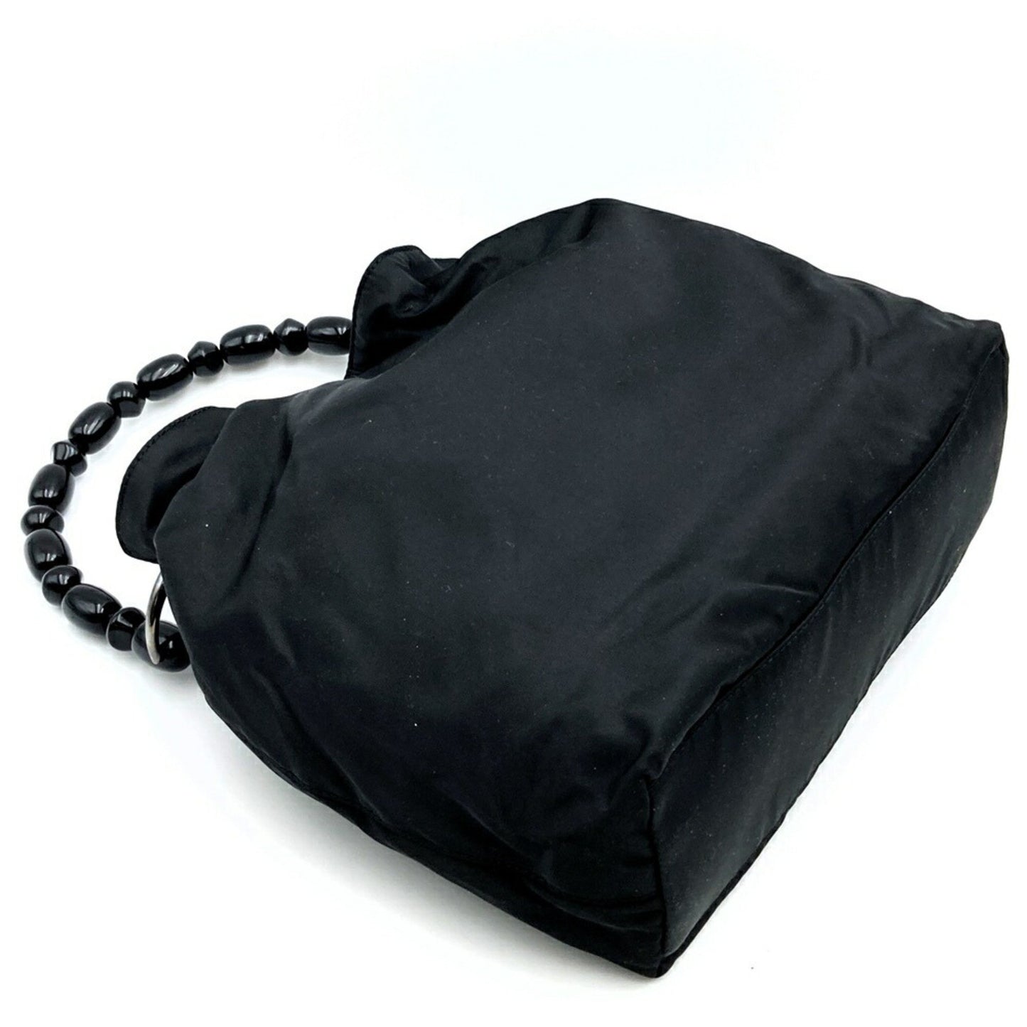 Christian Dior Dior Handbag Black Marispearl Nylon