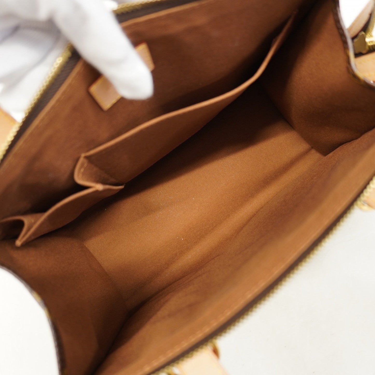 Louis Vuitton Monogram Popincourt Shoulder Bag M40007 Brown