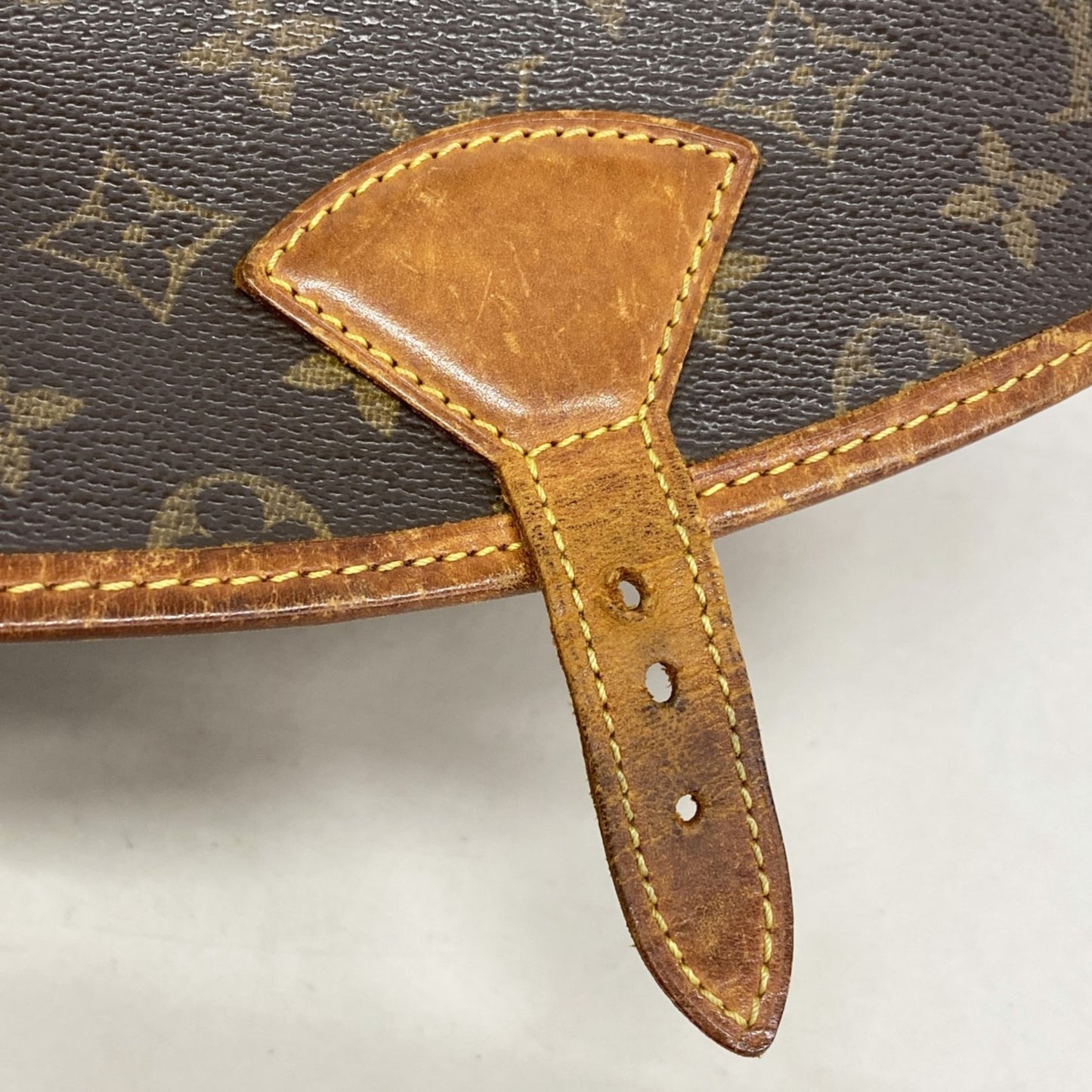 Louis Vuitton Monogram Sologne Shoulder Bag M42250 Brown