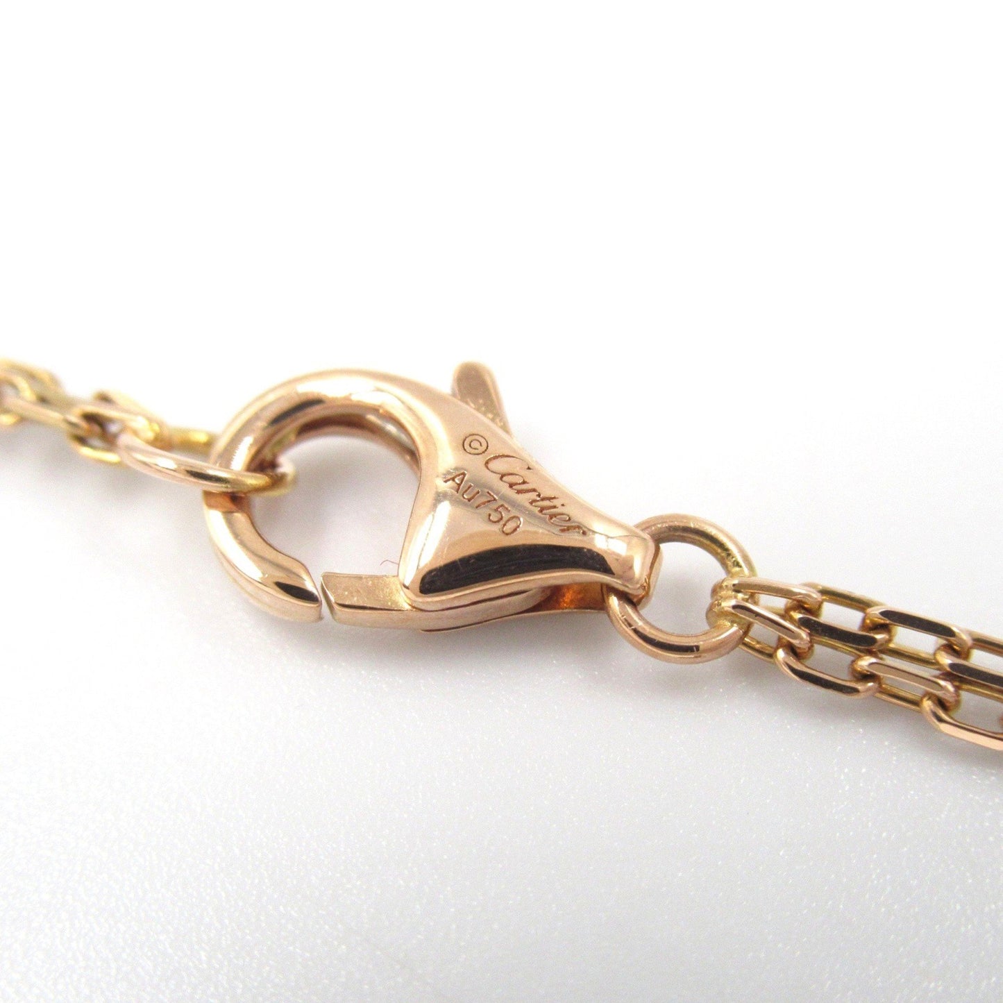 Cartier Love Three Hoop Diamond Necklace