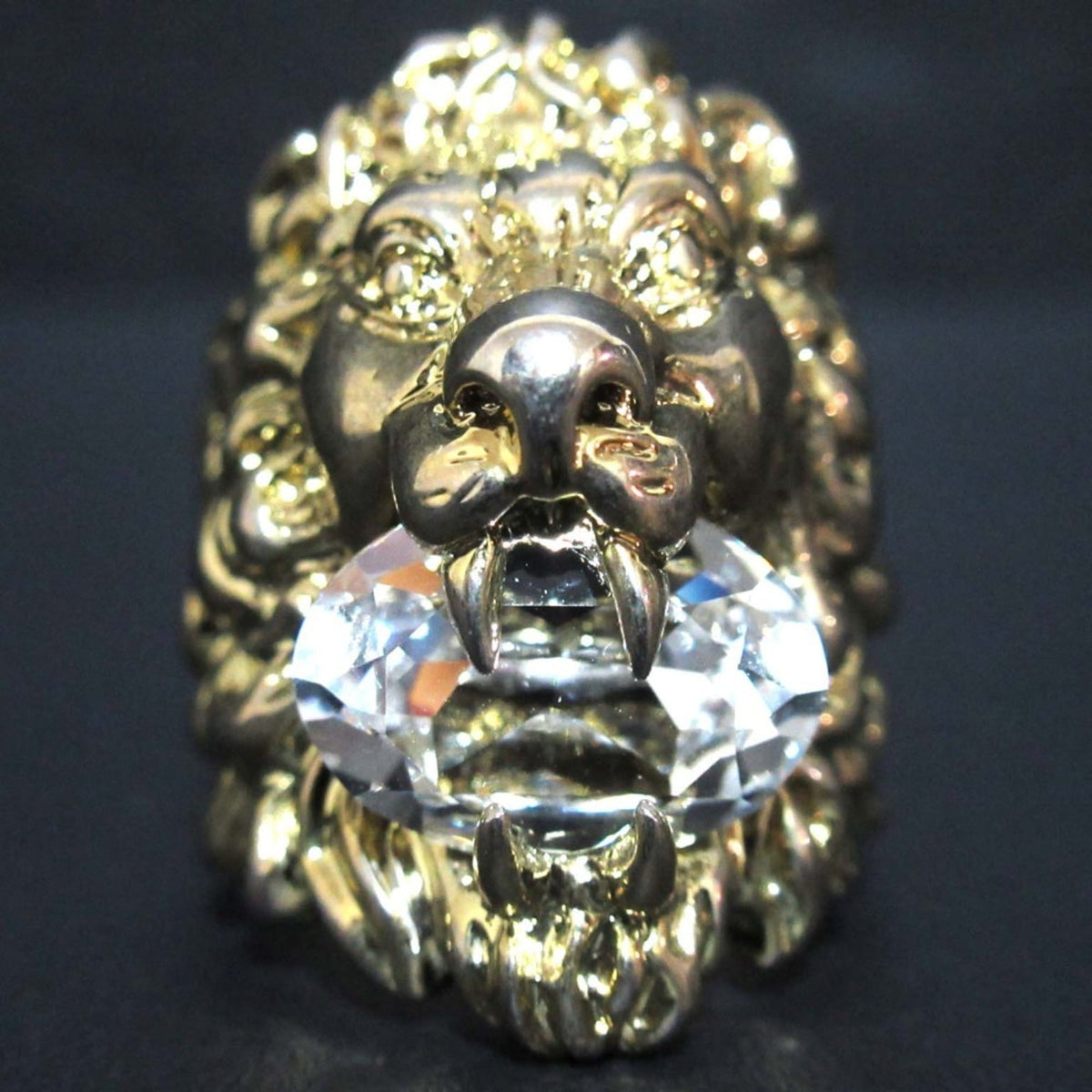 Gucci Lion Head Ring