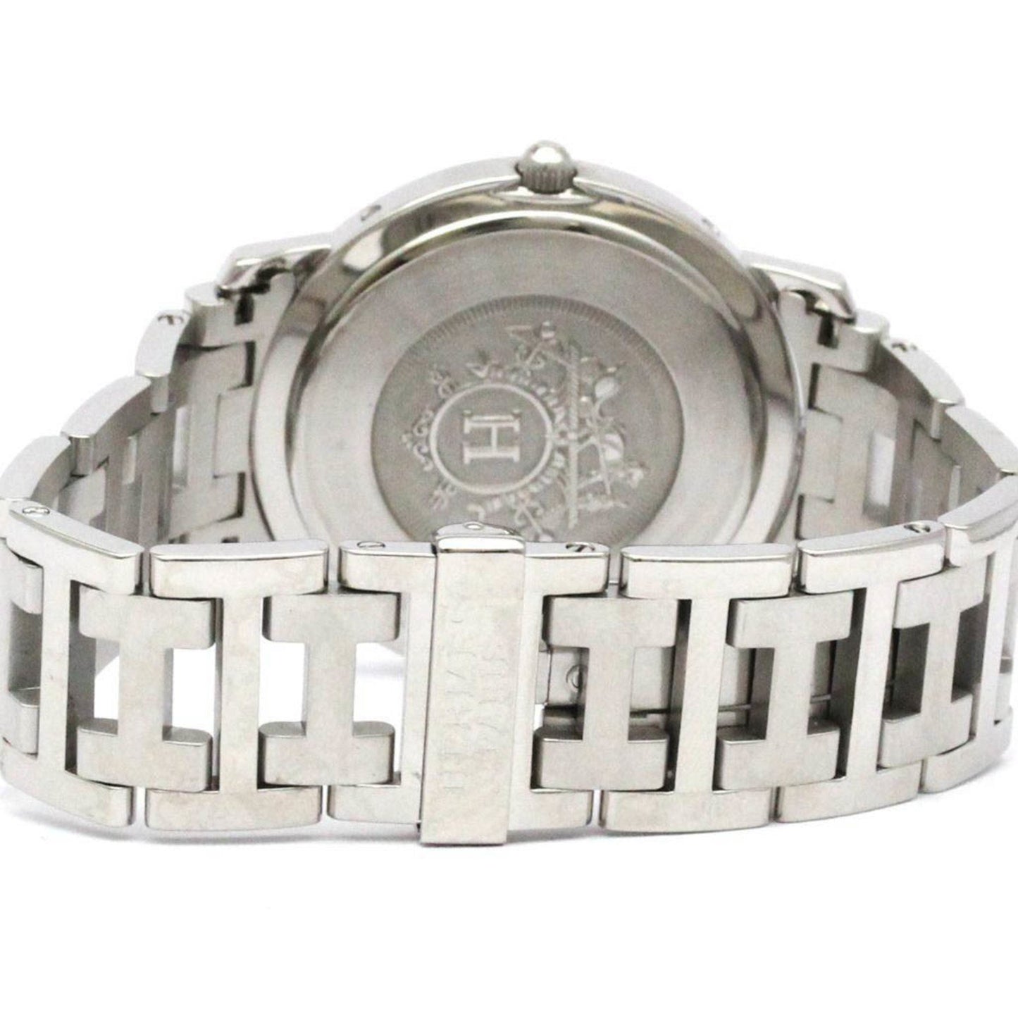 Hermes Clipper Stainless Steel Quartz