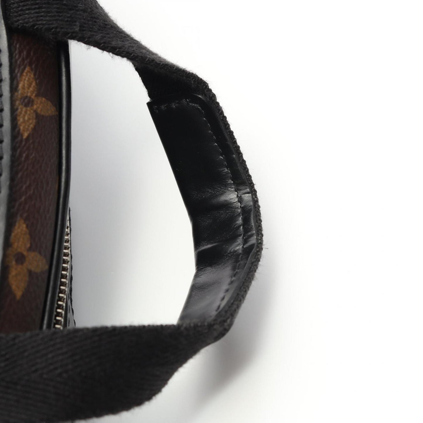 Louis Vuitton Josh Backpack Coated Canvas Leather Monogram Macassar