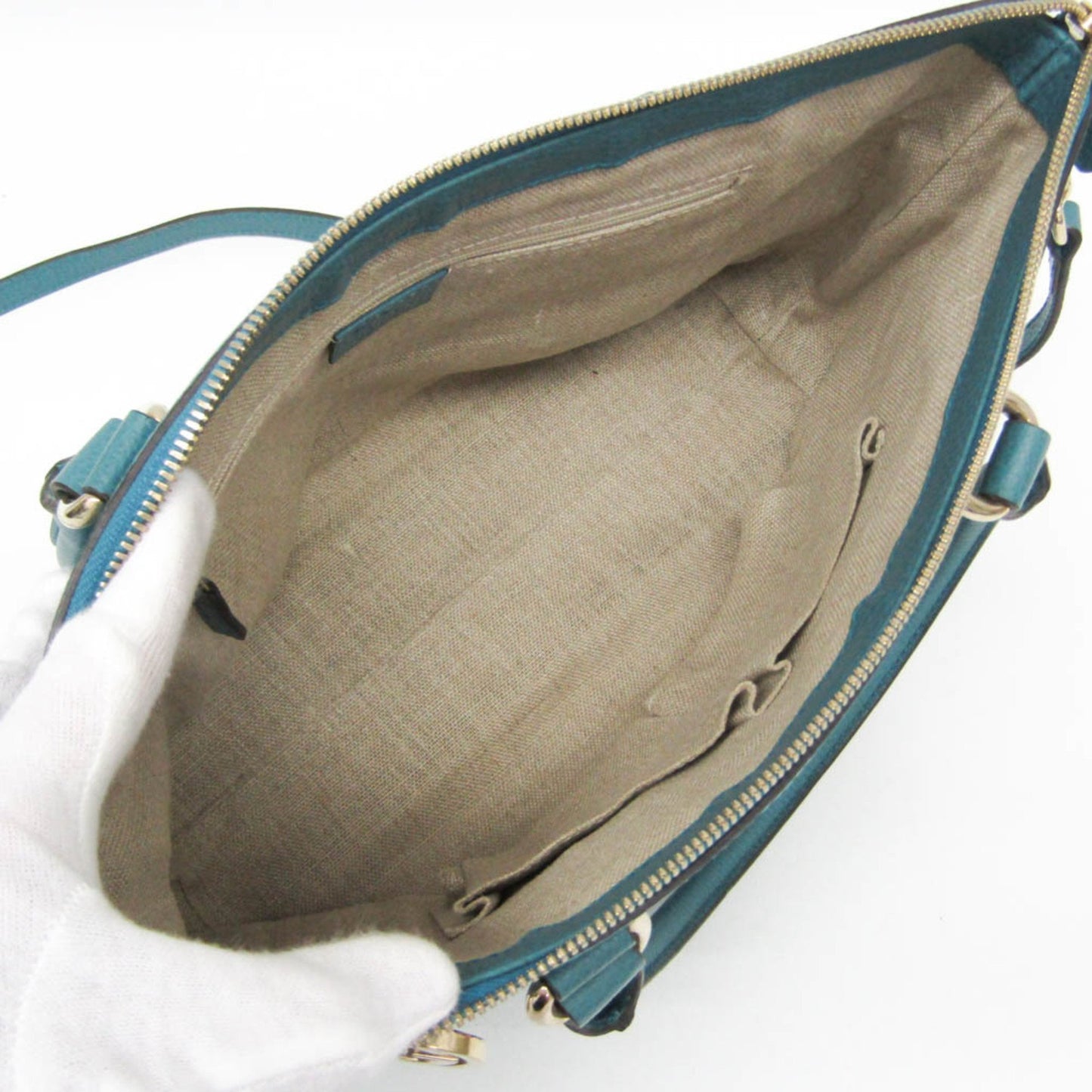 Gucci Interlocking G 449659 Women'S Leather Handbag