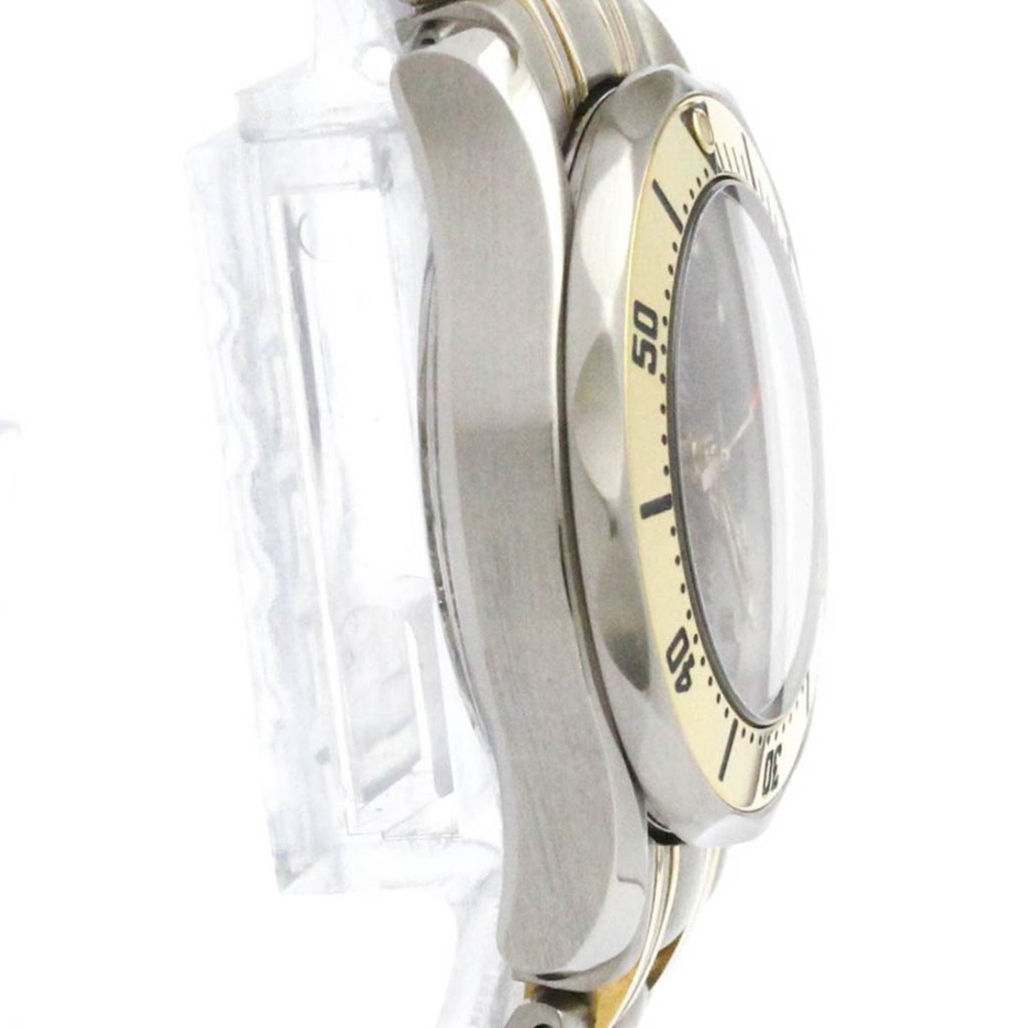 Omega Seamaster Professional 300M 18K Gold Steel Watch 2382.80 Polished