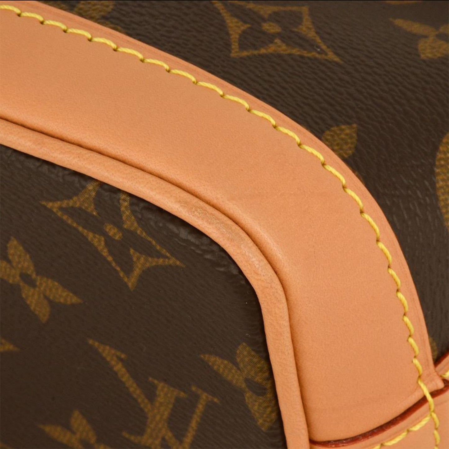Louis Vuitton Nano Noe Shoulder Bag Monogram Canvas M81266 Brown Rfid Handbag