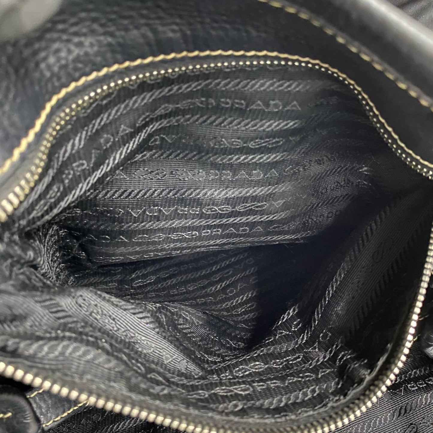 Prada Prada Logo Hardware Leather Genuine Mini Tote Bag Handbag Semi-Shoulder Brown 34699
