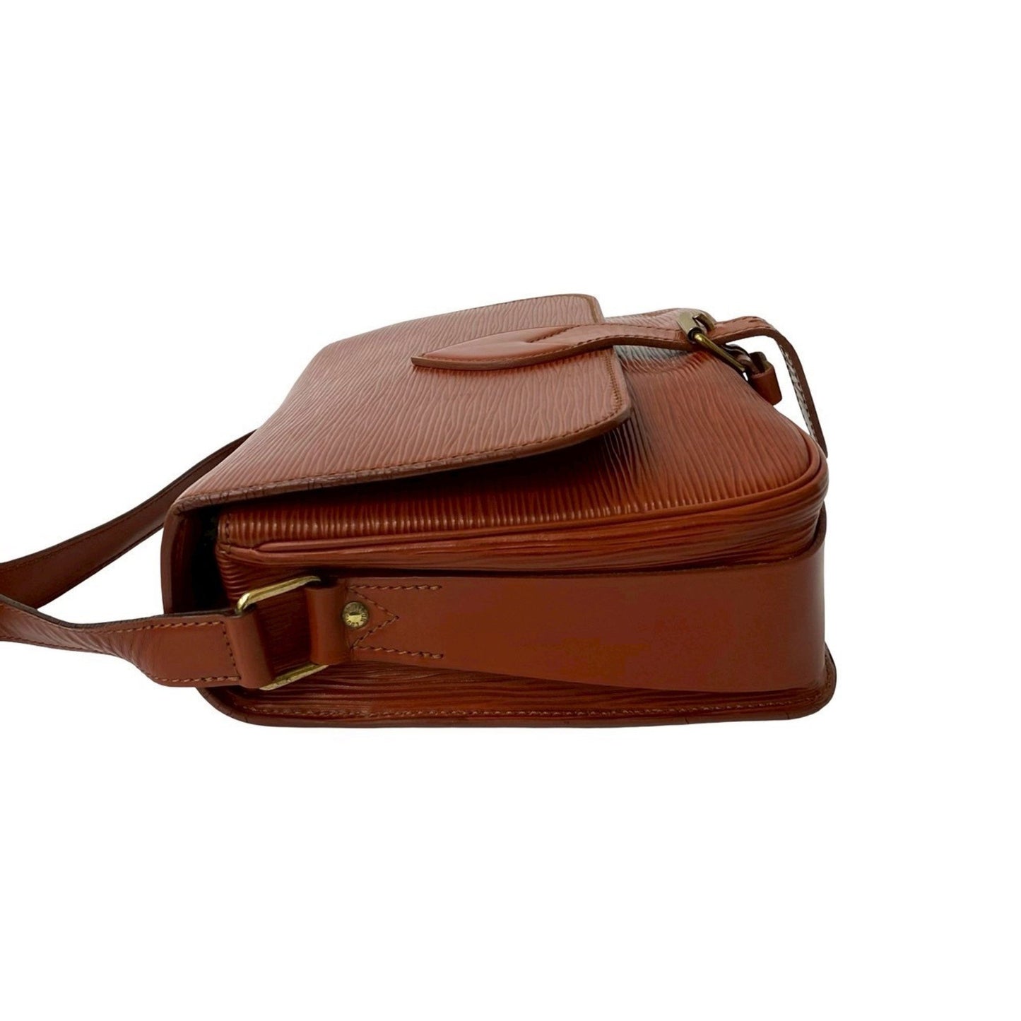Louis Vuitton Culteciel Epi Leather Shoulder Bag/Pochette In Kenya Brown