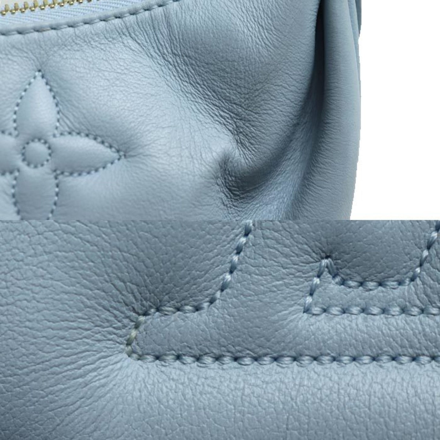 Louis Vuitton Louis Vuitton Over The Moon Shoulder Bag Bubble Gram Blue Glacier M59825