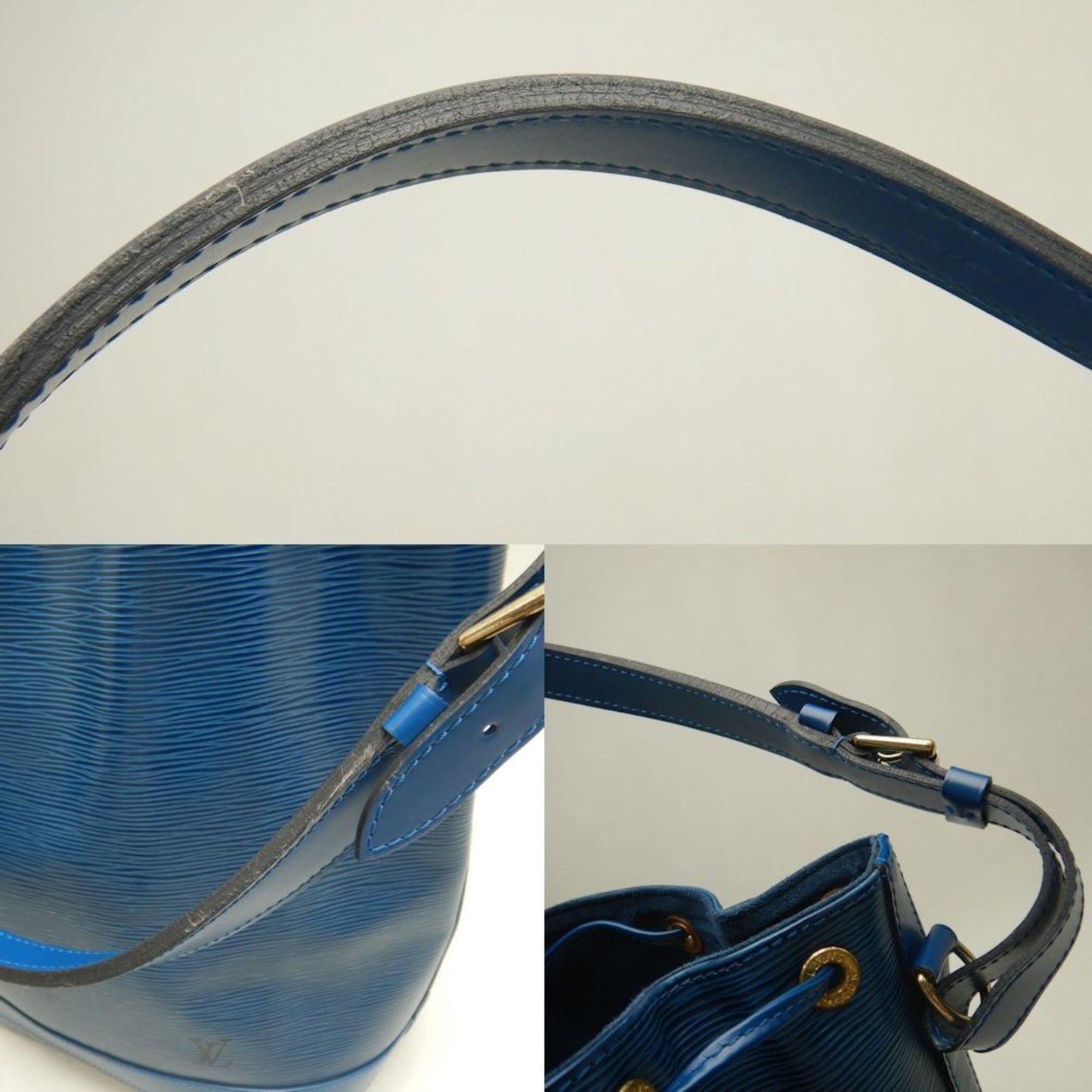 Louis Vuitton Epi Noe M44005 Shoulder Bag In Toledo Blue