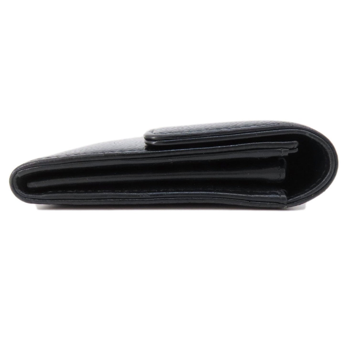 Chanel Coco Mark Long Wallet Caviar Skin