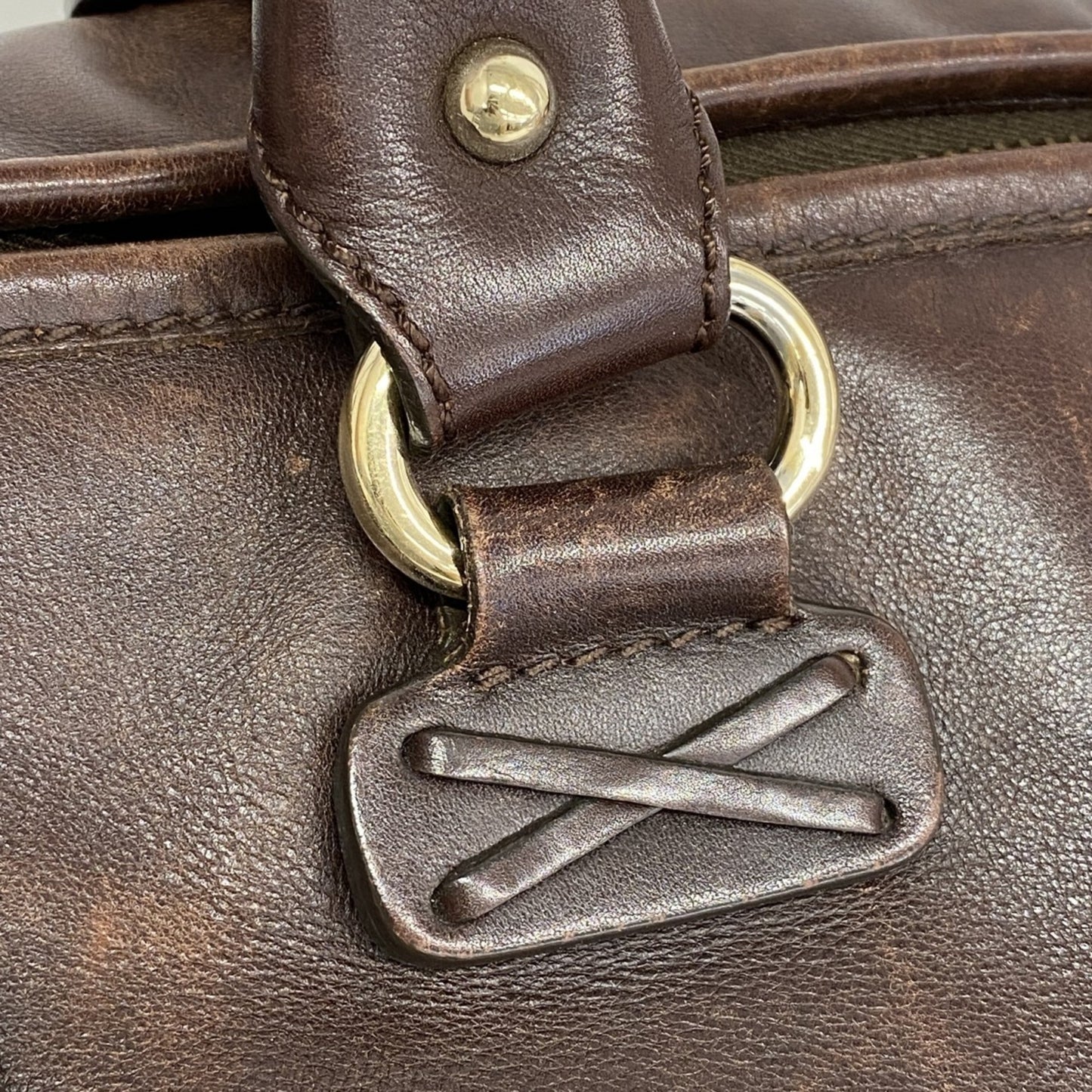 Leather Celine Handbag