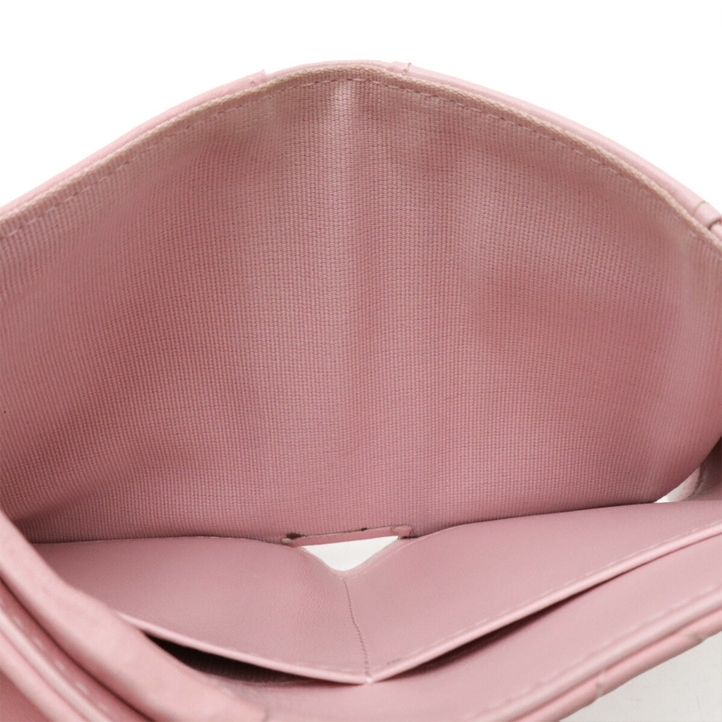 Chanel Matelasse Coco Mark Tri-Fold Wallet