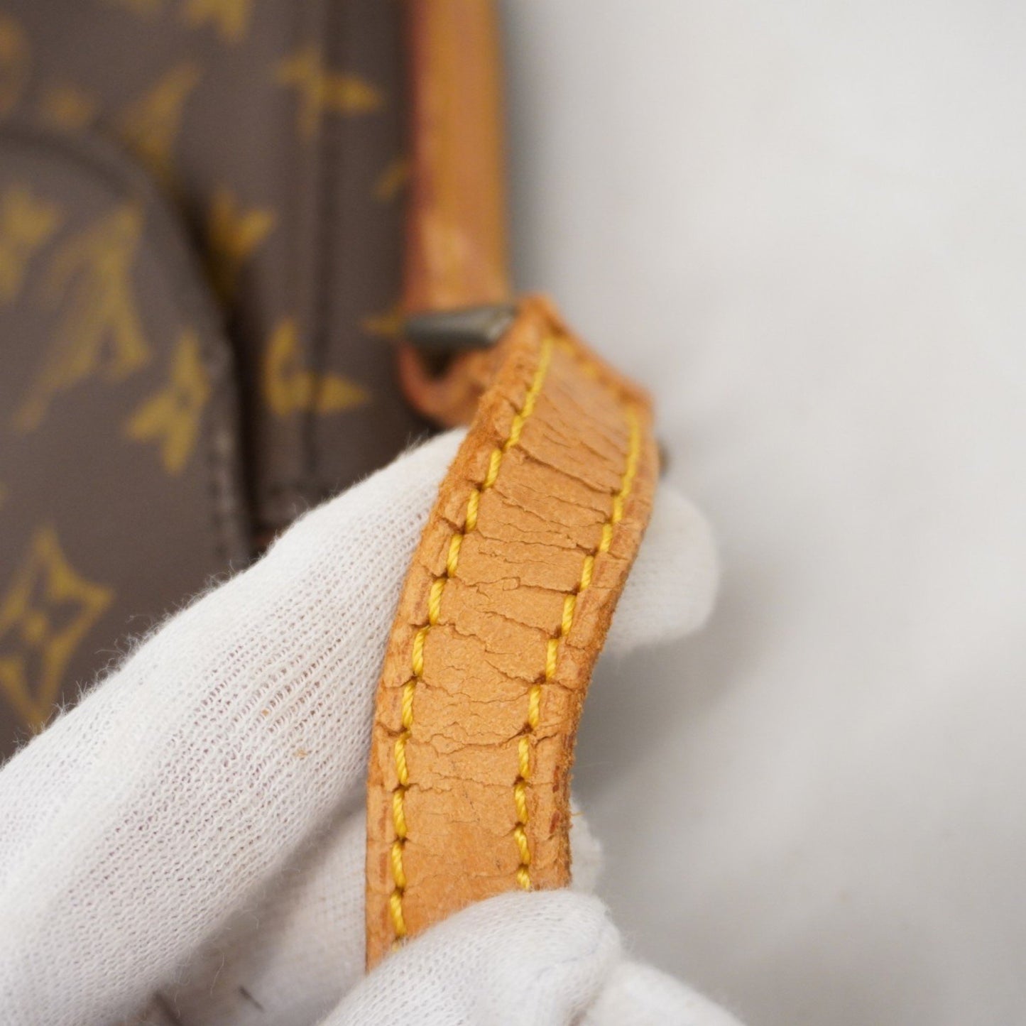 Louis Vuitton Monogram Chantilly Mm Shoulder Bag M51233 Brown
