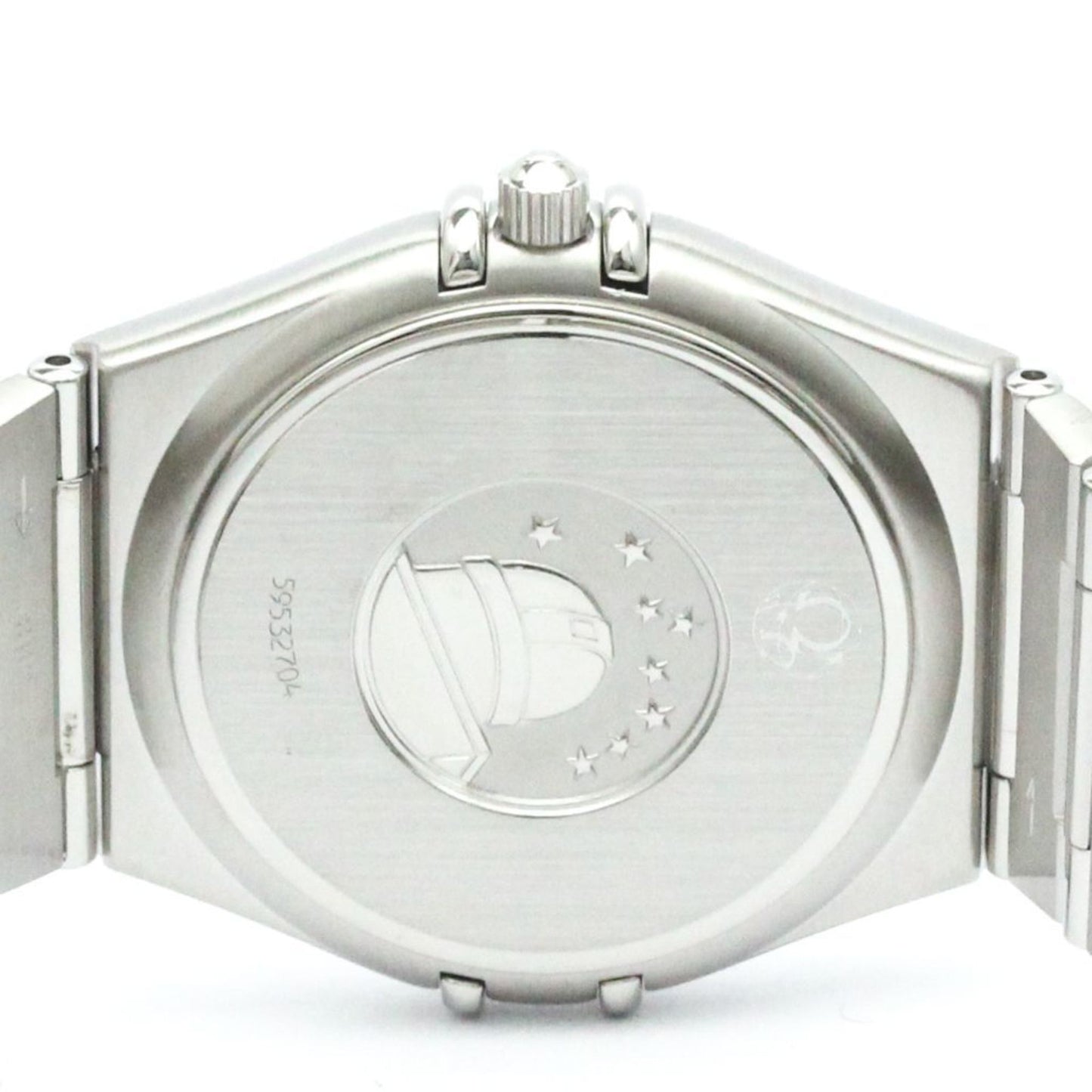 Polished Omega Constellation Stainless Steel Quartz