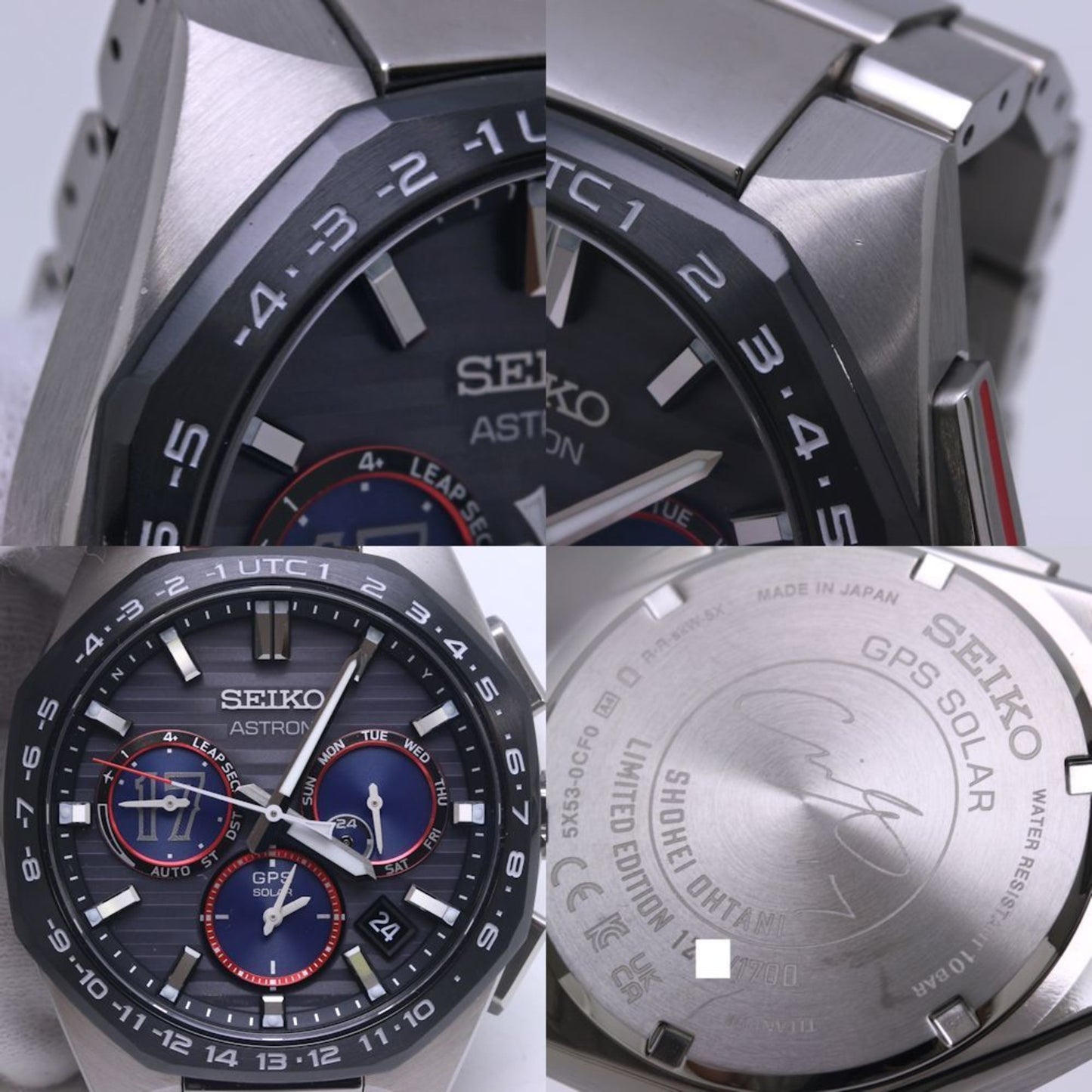 Seiko Astron Nexter Sbxc141 5X53-0Cf0 2023 Shohei Ohtani Model