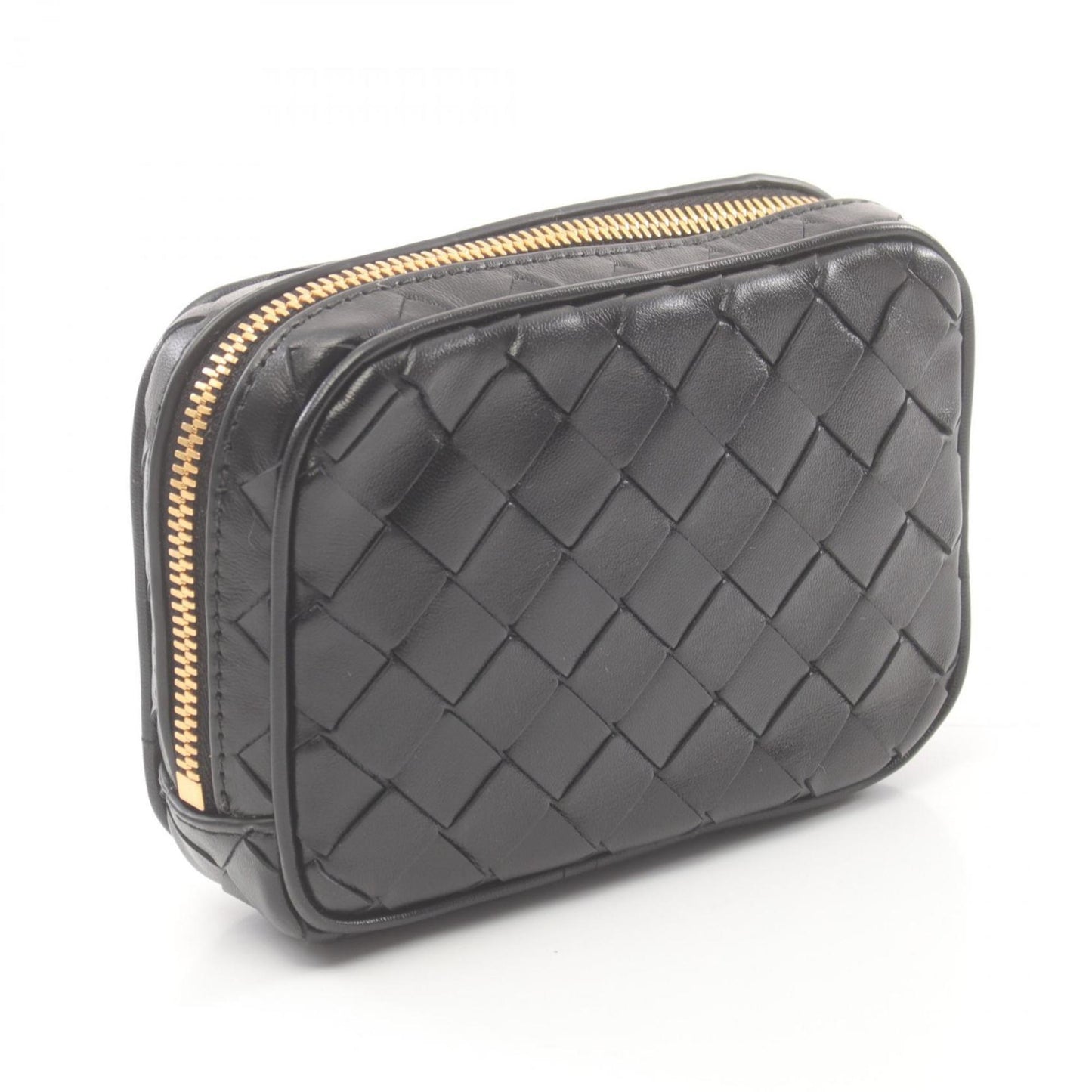Bottega Veneta Intrecciato Pouch Bag Leather