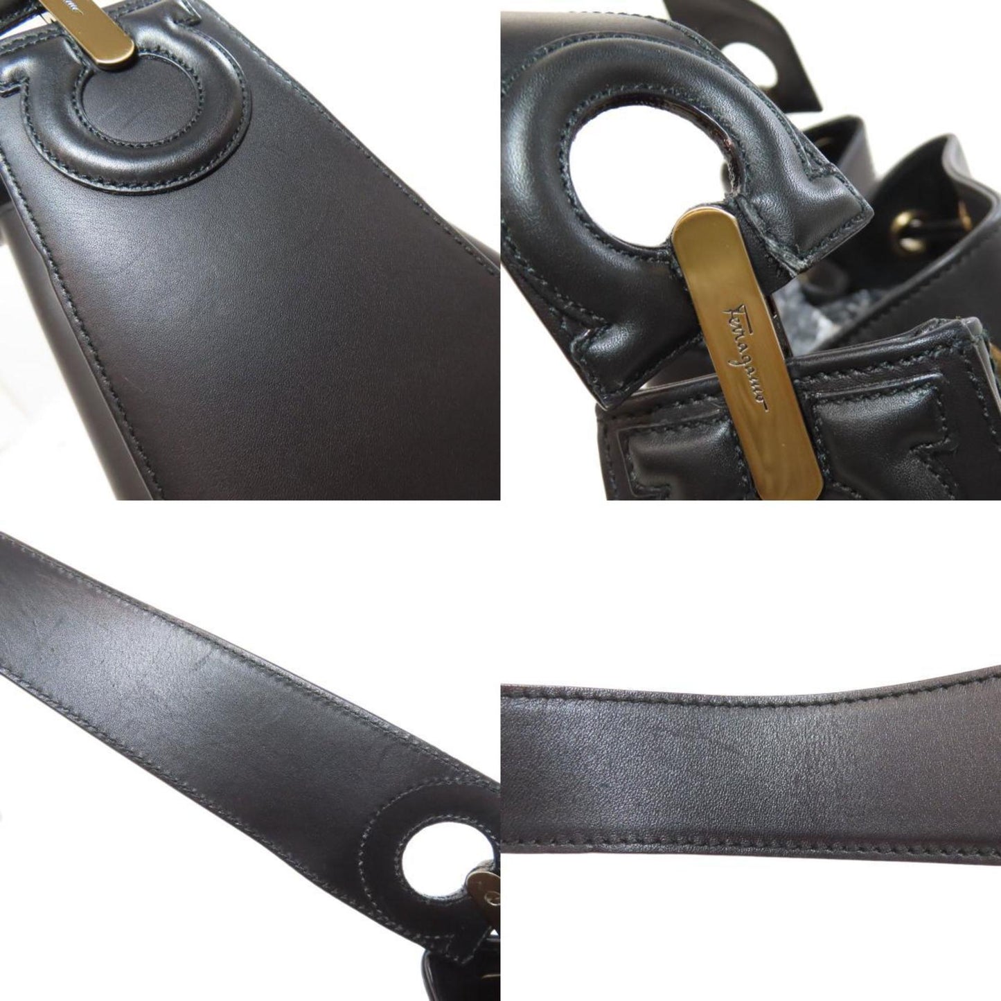 Salvatore Ferragamo Shoulder Bag Leather