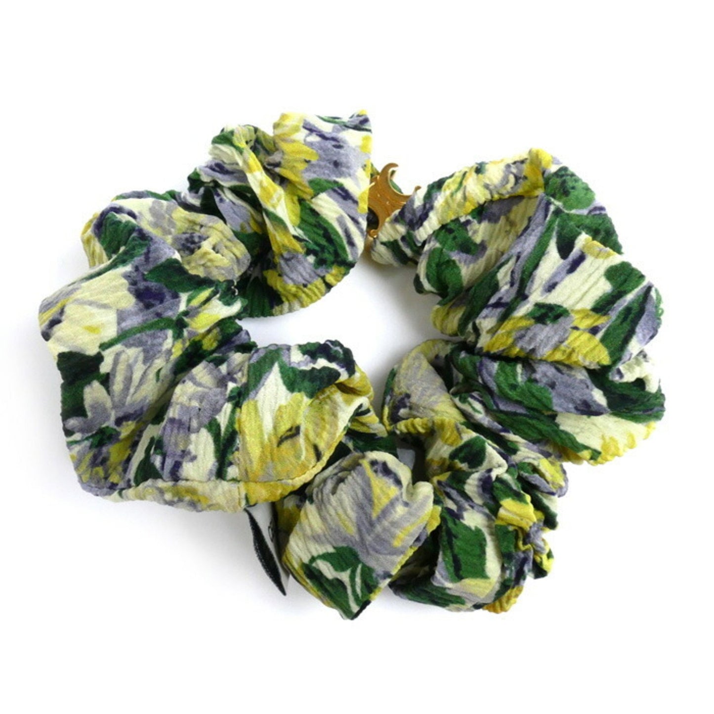 Celine Silk Triomphe Hair Scrunchie 460Ah2Sib