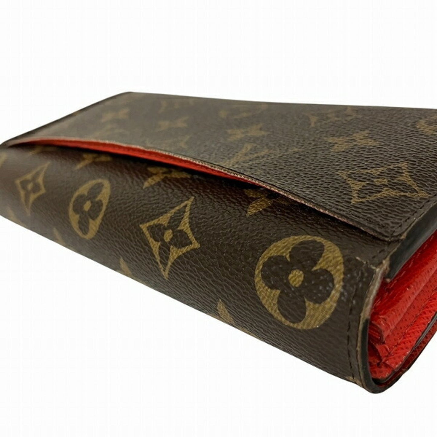 Louis Vuitton Monogram Portefeuille Sarah Animal Print M63424 Long Bifold Wallet