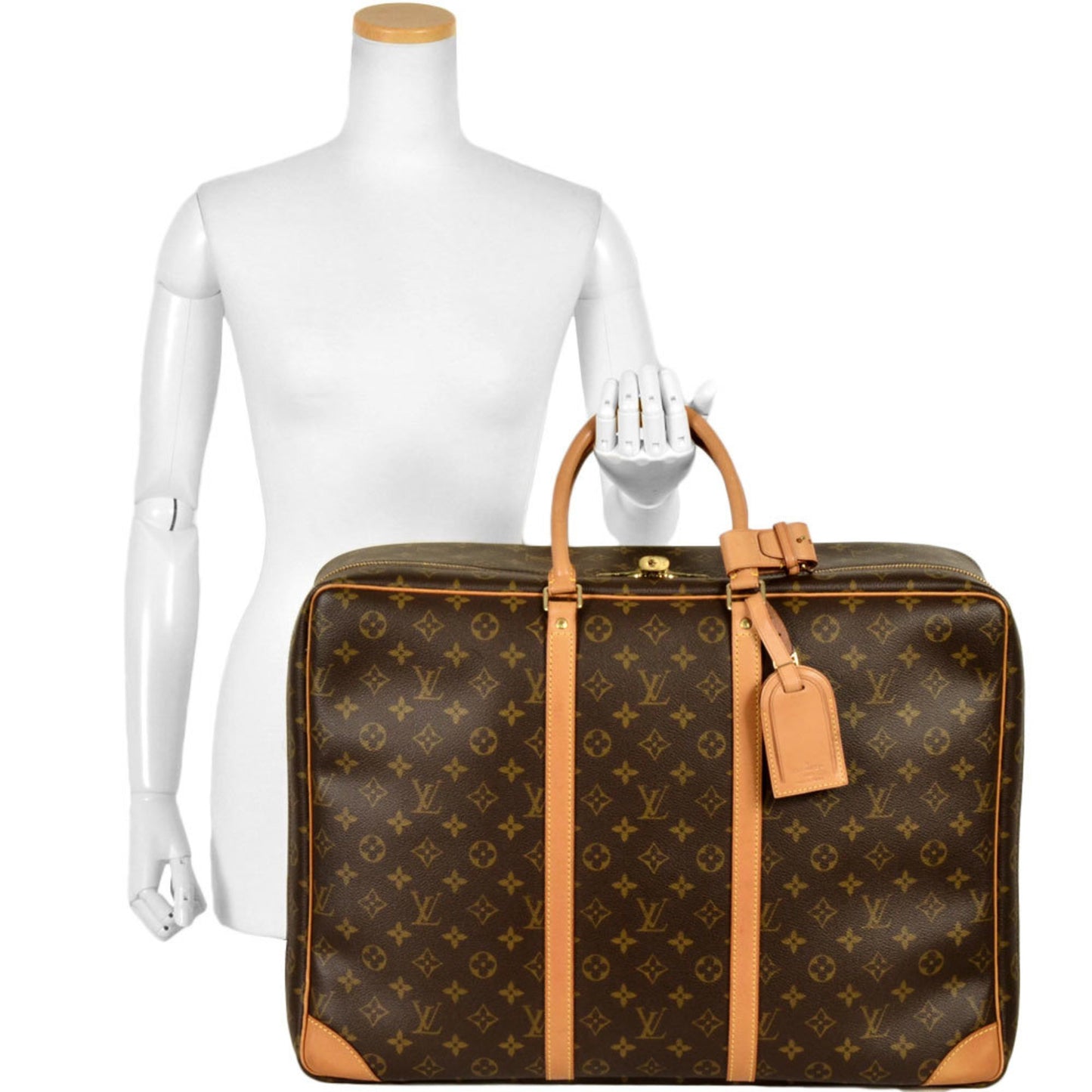 Louis Vuitton Sirius 50 Boston Bag Monogram Canvas M41406 Sp1908 Travel