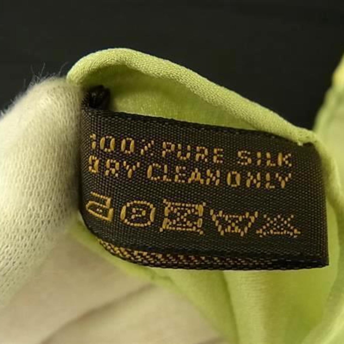 Louis Vuitton Louis Vuitton Monogram Scarf - Light Green 100% Silk Large